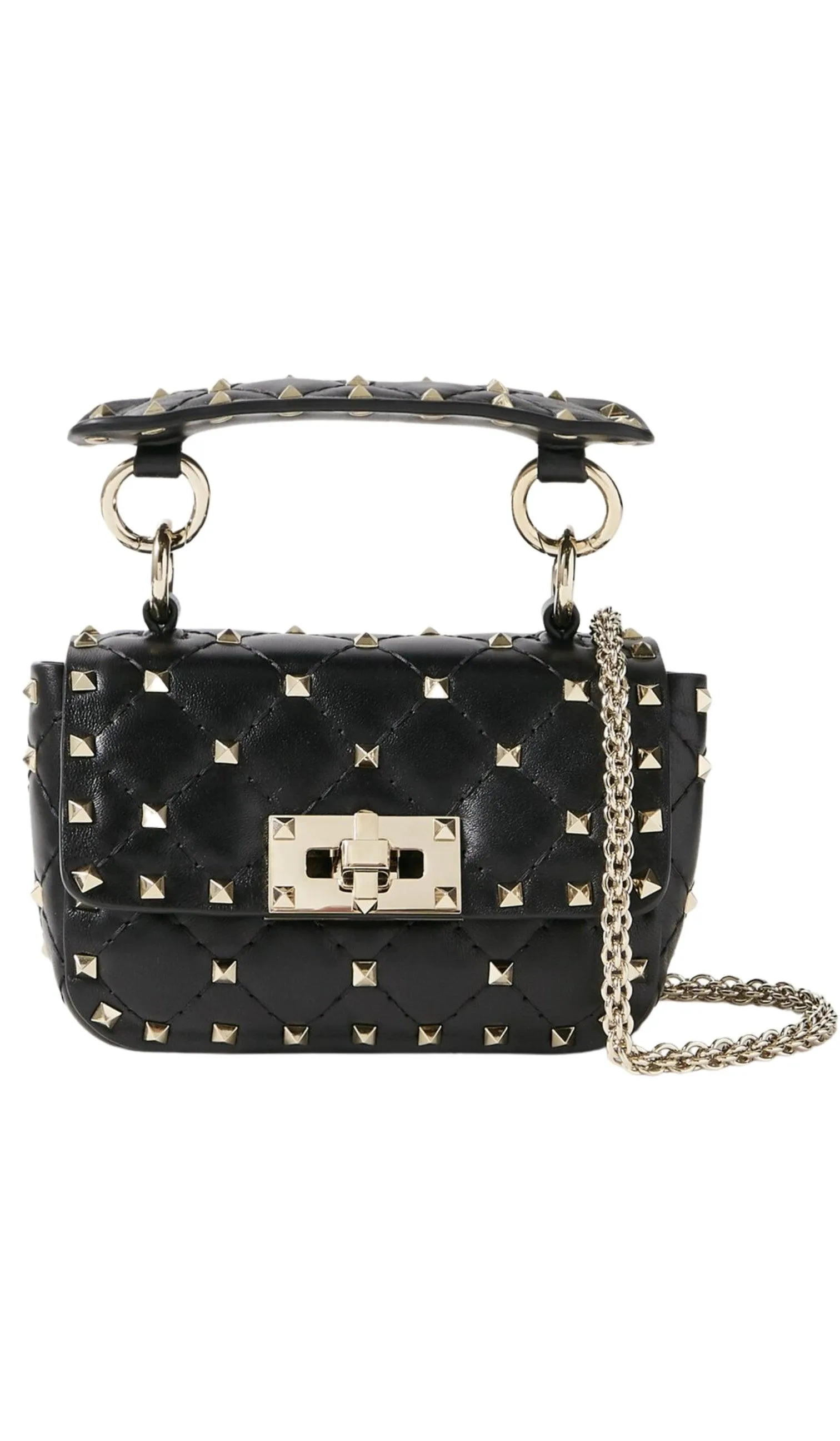 Rockstud Spike Mini Leather Shoulder Bag sold by Runaway Catalog product image thumbnail 4