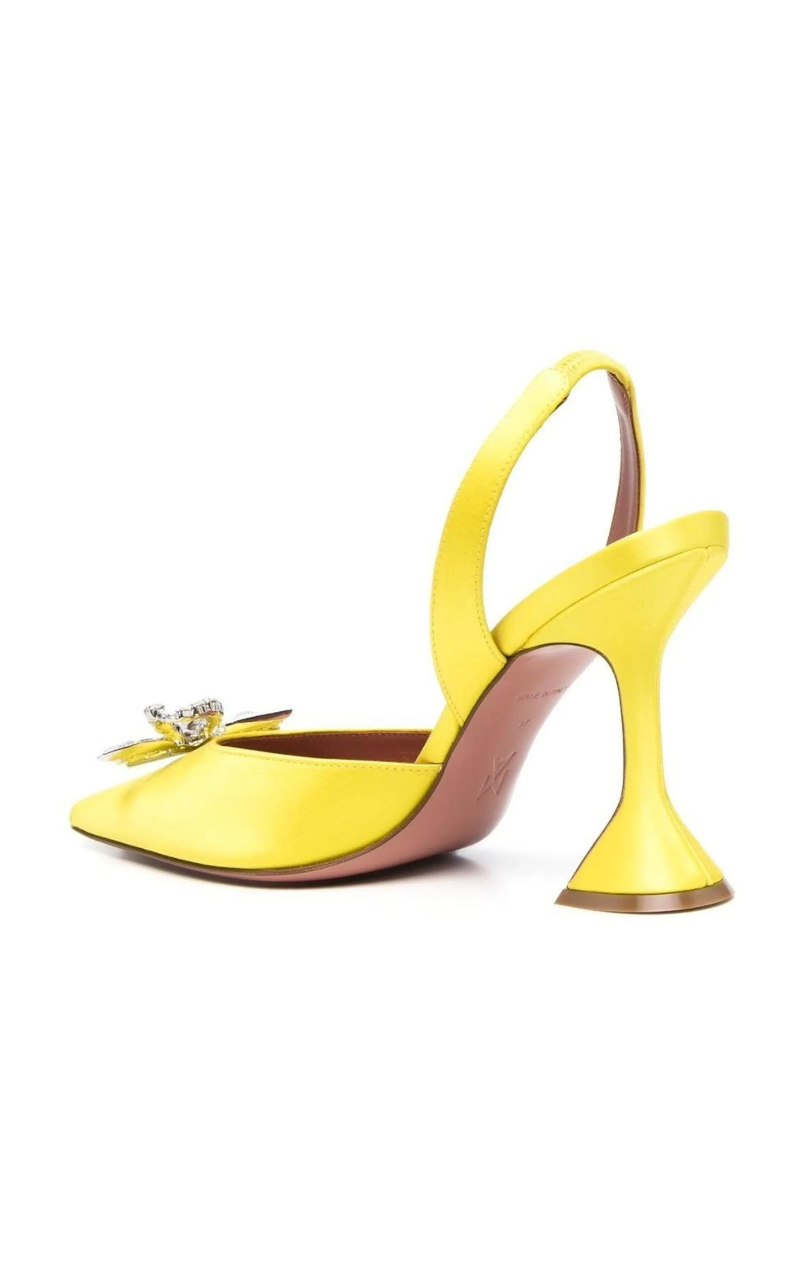 Yellow Rosie Sling Heels sold by Runaway Catalog product image thumbnail 4