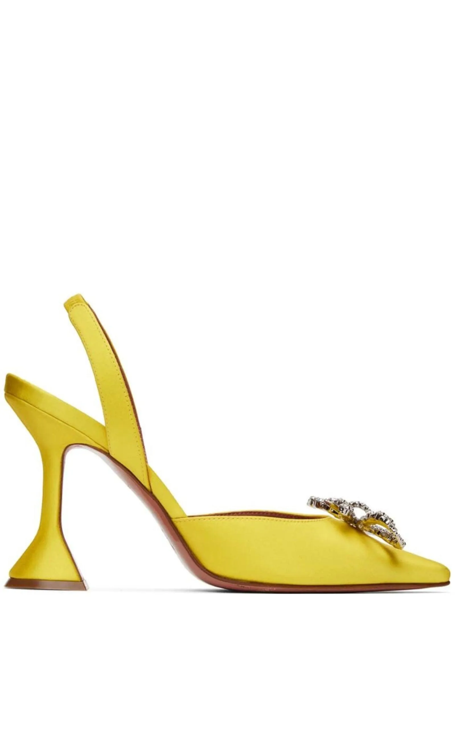 Yellow Rosie Sling Heels sold by Runaway Catalog