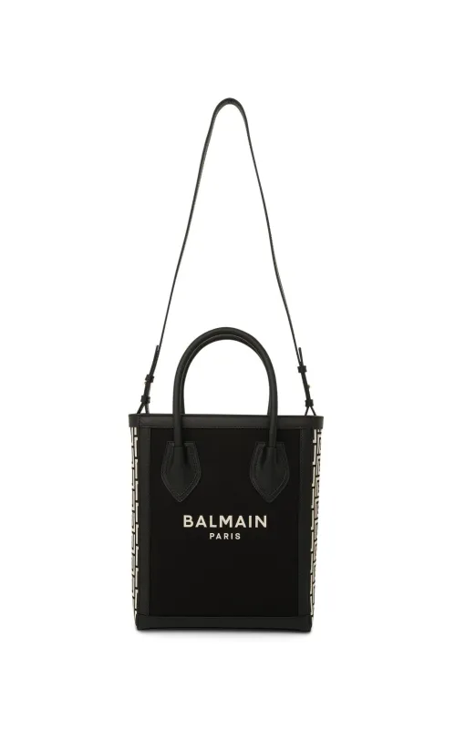 B-Army 24 Panelled Canvas Tote made by Balmain
