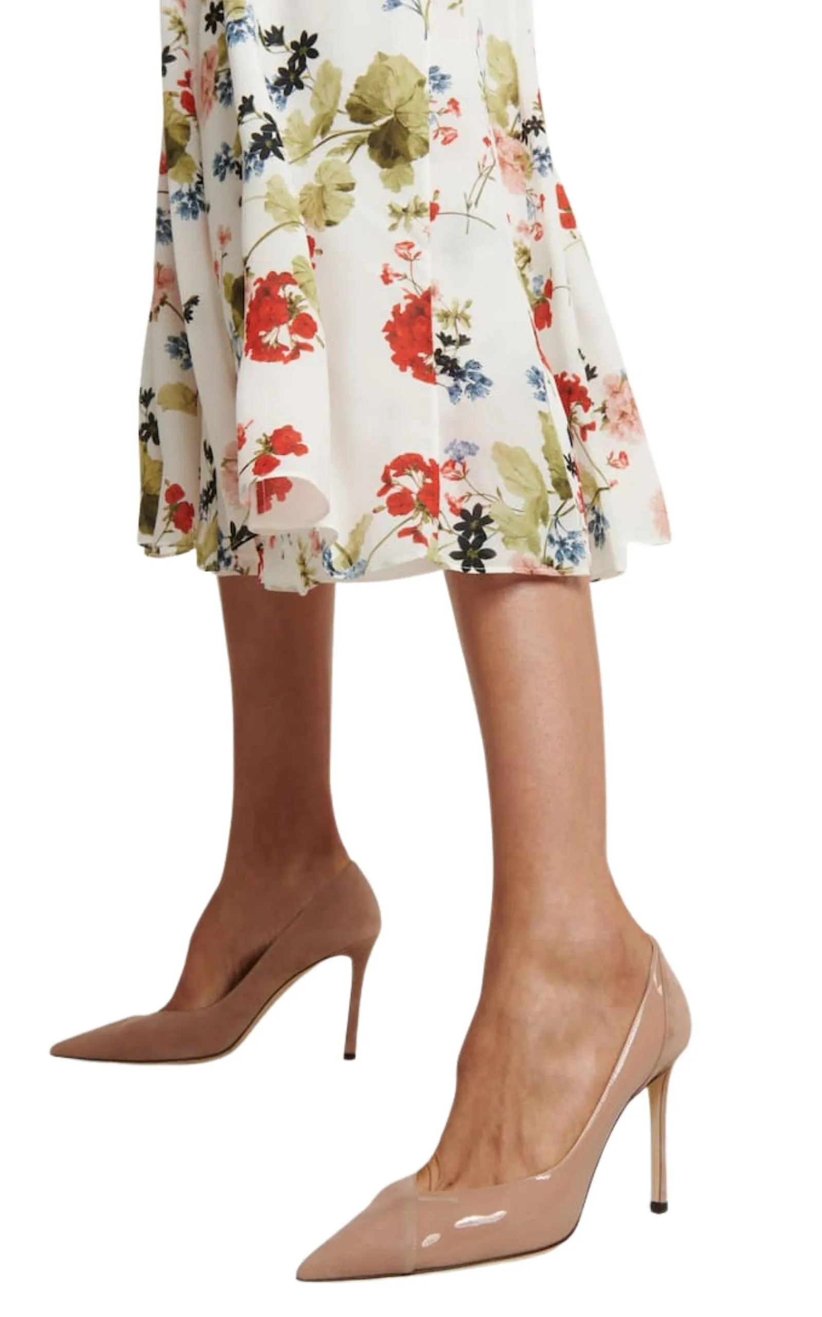Cass 95 Suede and Patent Leather Pumps sold by Runaway Catalog product image thumbnail 2