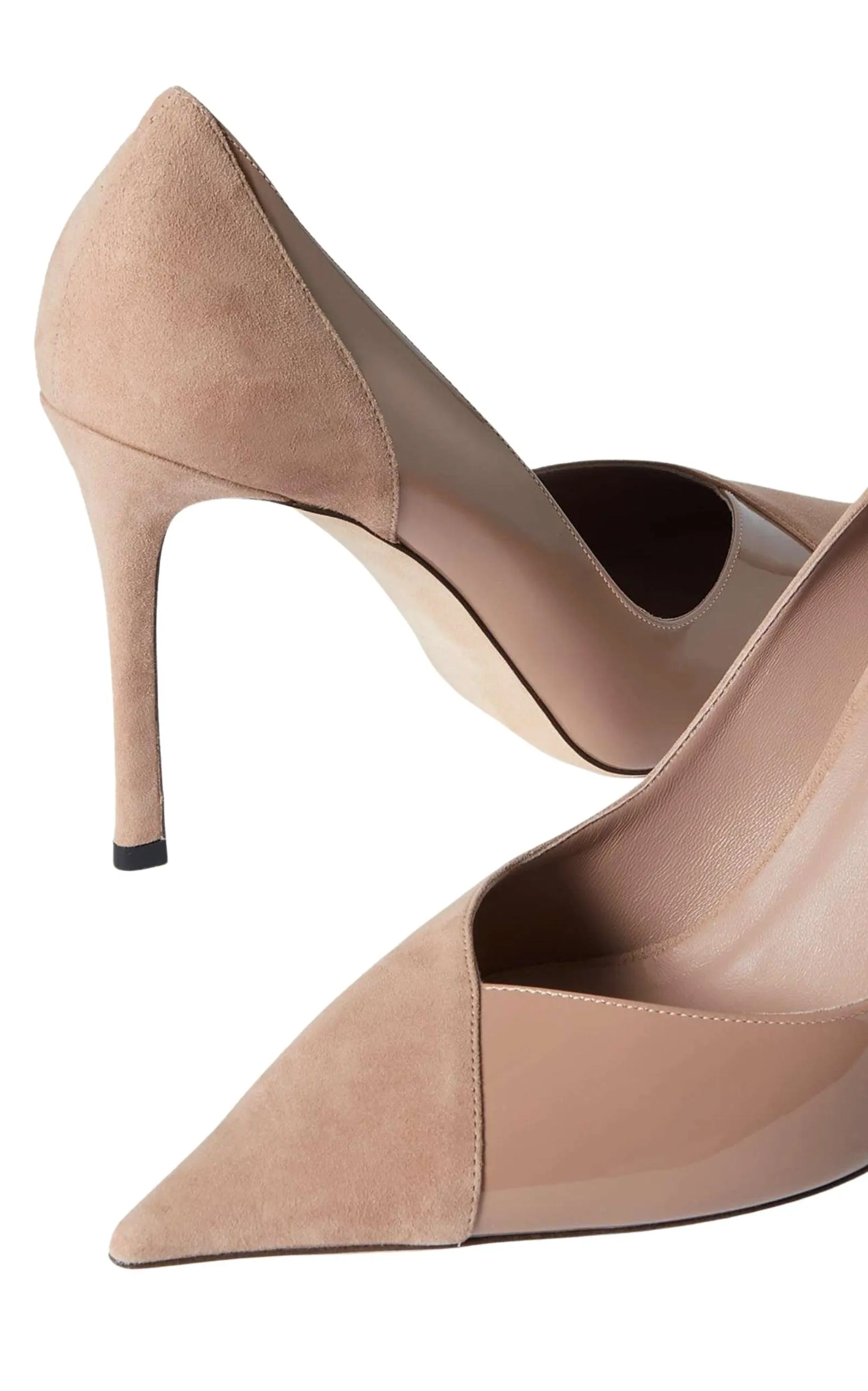 Cass 95 Suede and Patent Leather Pumps sold by Runaway Catalog product image thumbnail 4