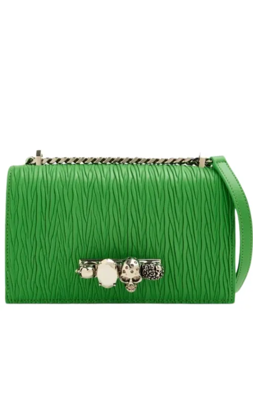 Jewelled Small Crossbody Satchel Bag made by Alexander McQueen