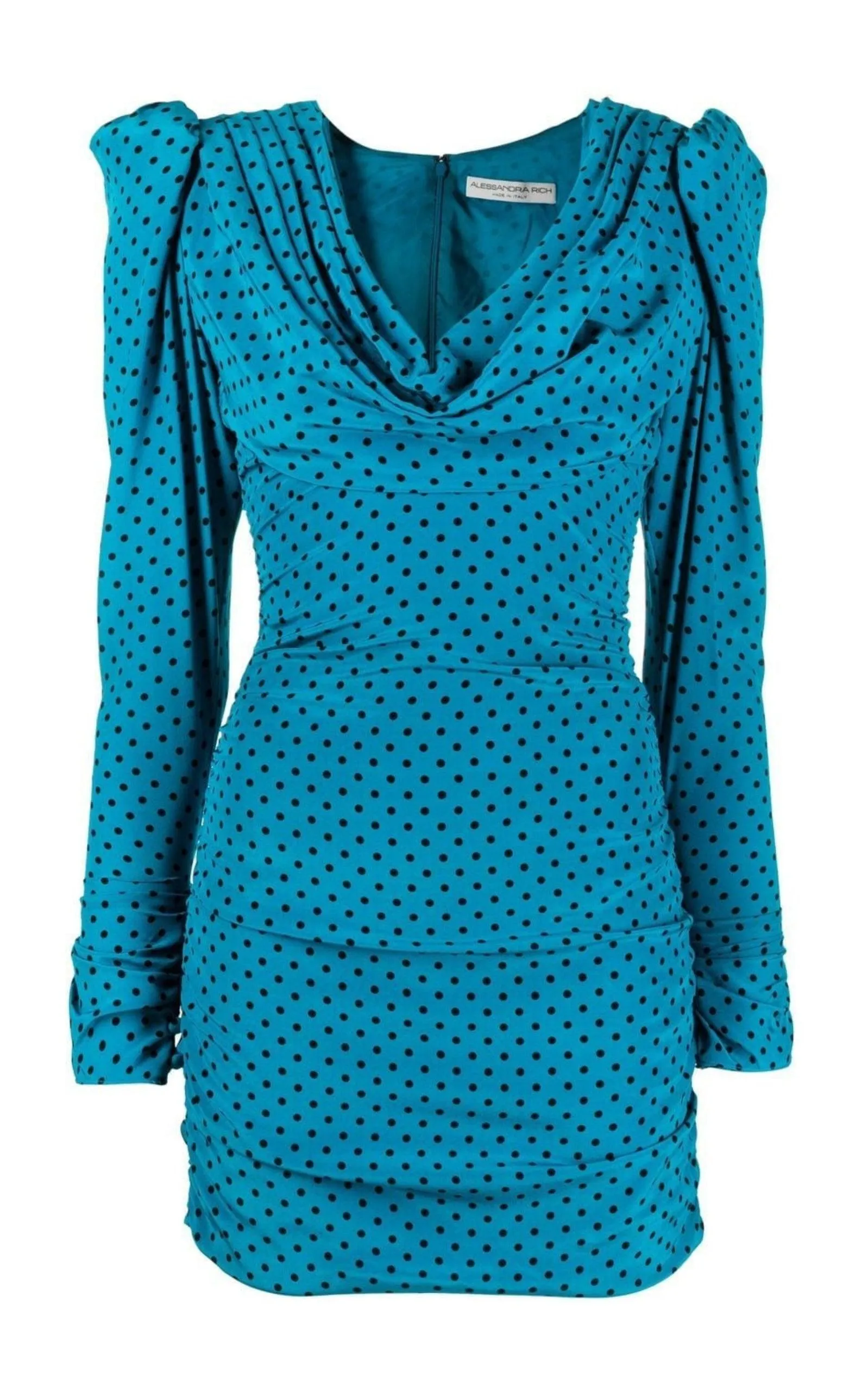 Polka-dot Silk Draped Mini sold by Runaway Catalog