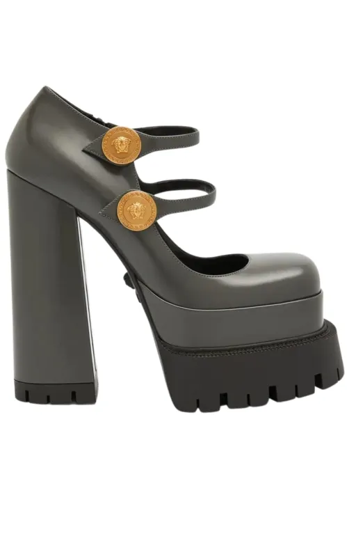 Medusa Aevitas Platform Mary Janes Pump sold by Runaway Catalog