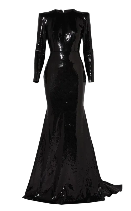 Sequinned Lane Gown made by Runaway Catalog