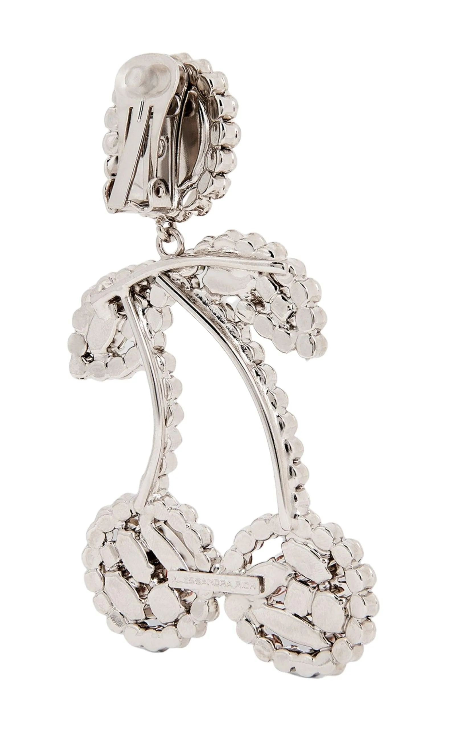 Cherry Crystal Clip-On Earrings sold by Runaway Catalog product image thumbnail 3