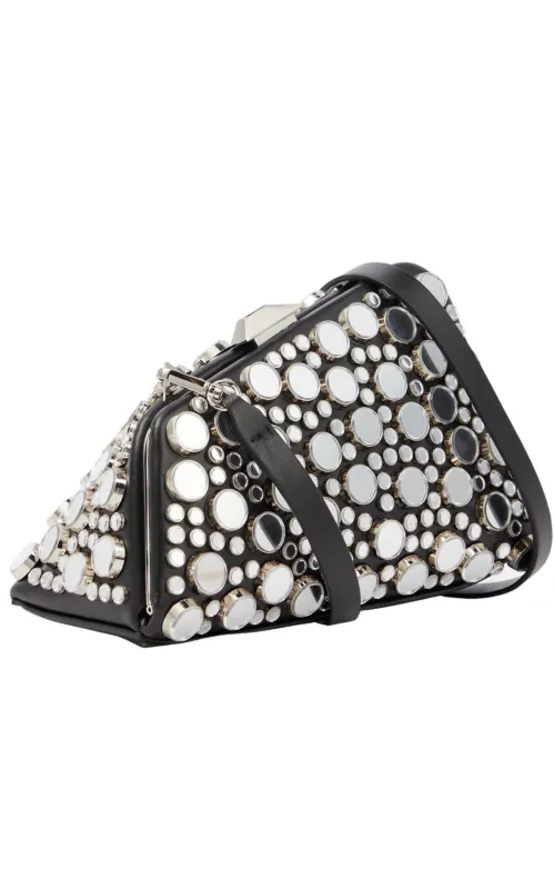 Black Midnight Workmanship Mirror Clutch sold by Runaway Catalog