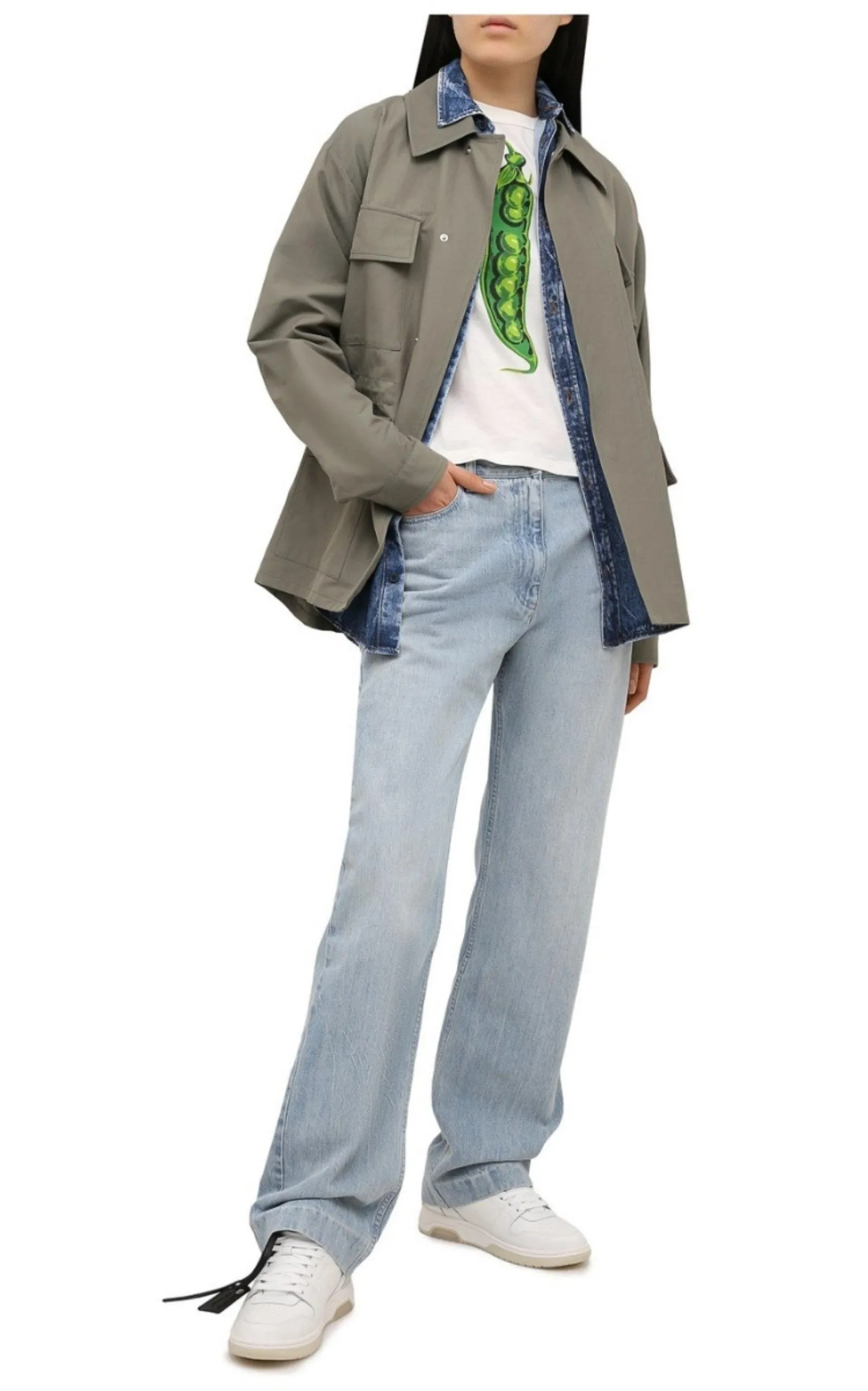 x Ken Scott Pea Print T-shirt sold by Runaway Catalog product image thumbnail 3