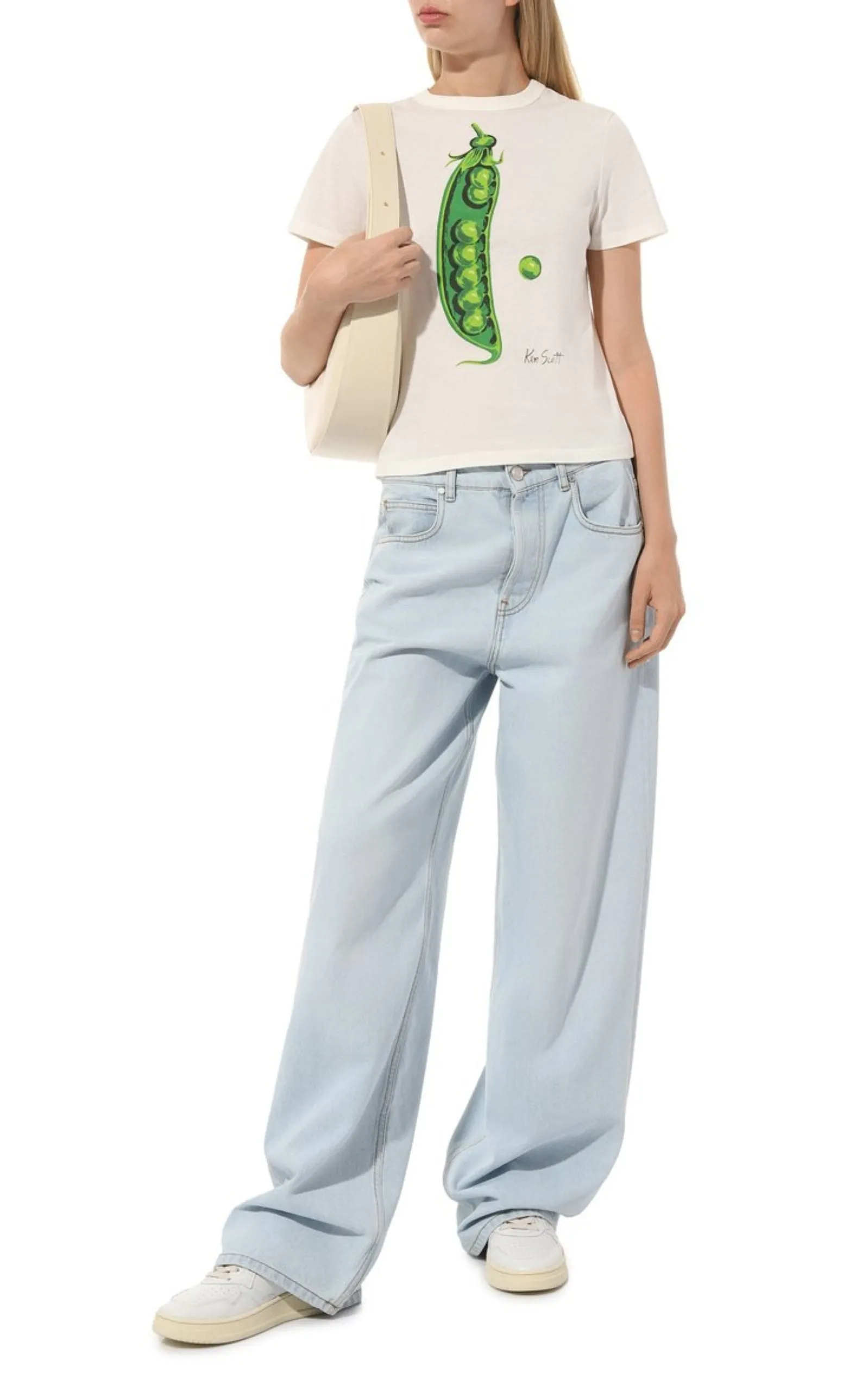 x Ken Scott Pea Print T-shirt sold by Runaway Catalog product image thumbnail 2
