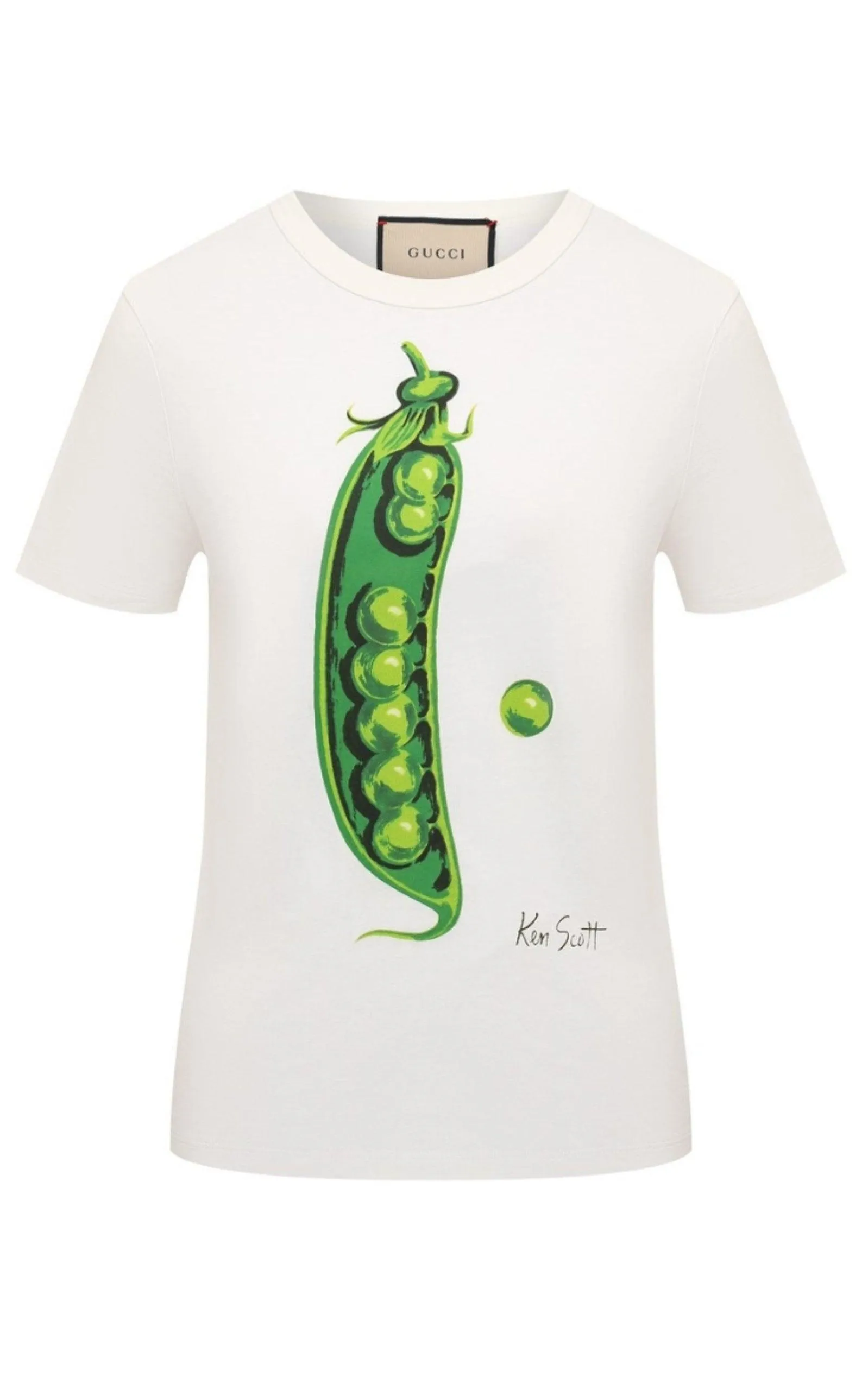 x Ken Scott Pea Print T-shirt sold by Runaway Catalog