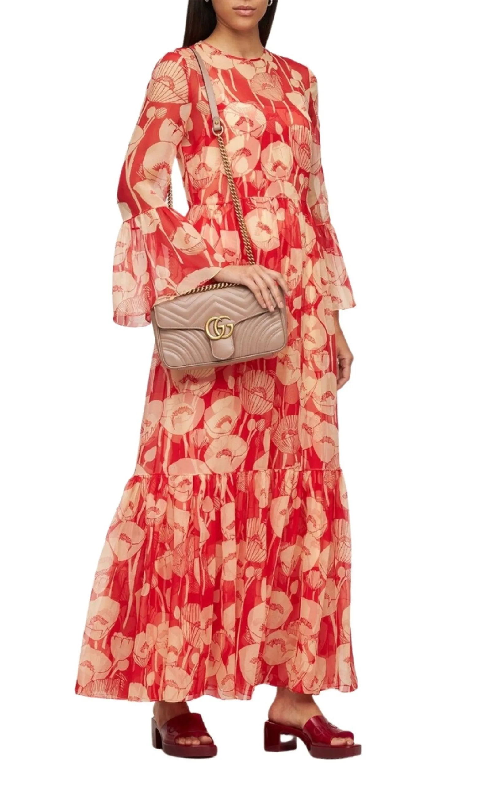 Poppy Silk Organza Maxi Dress sold by Runaway Catalog product image thumbnail 2