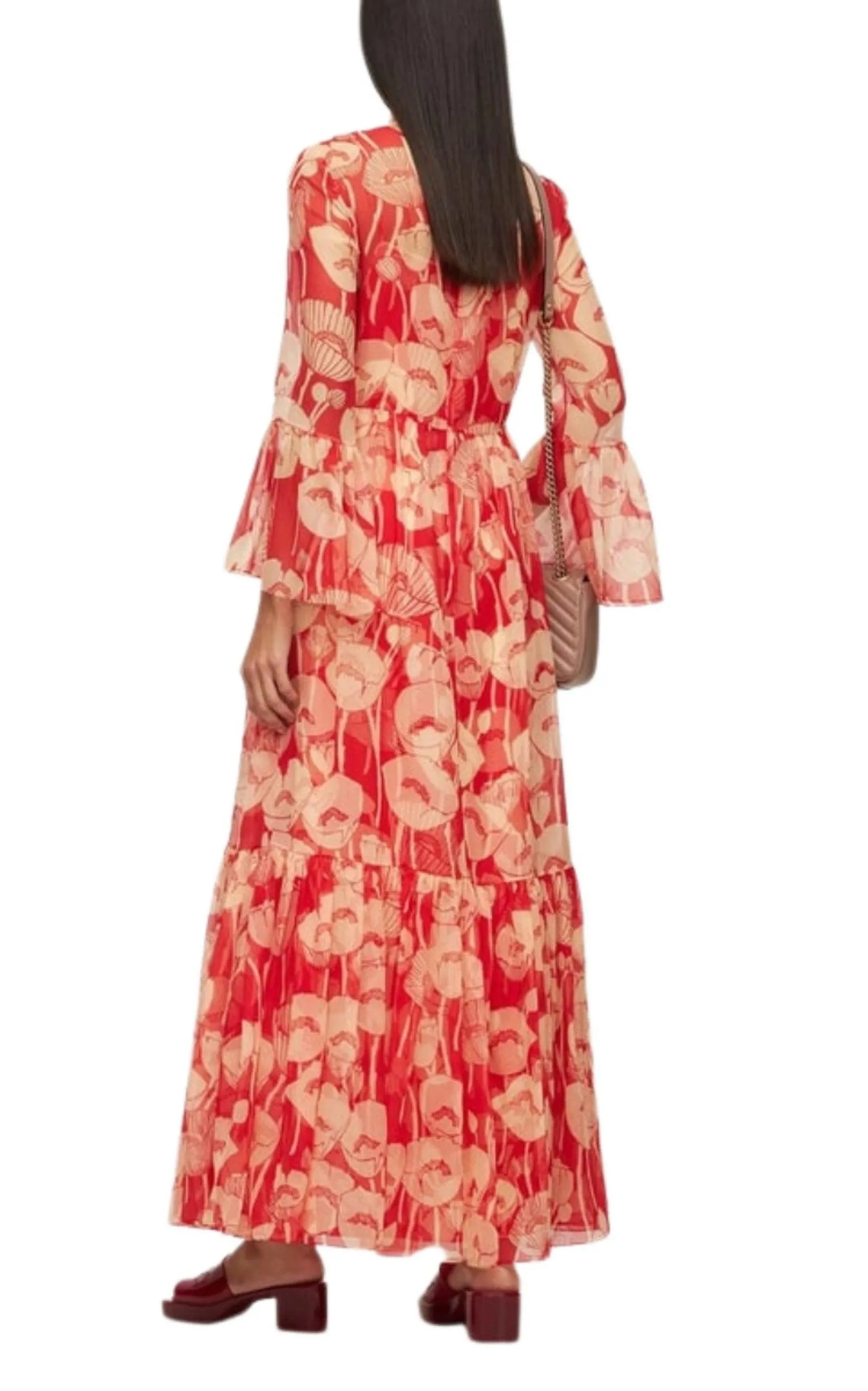 Poppy Silk Organza Maxi Dress sold by Runaway Catalog product image thumbnail 3