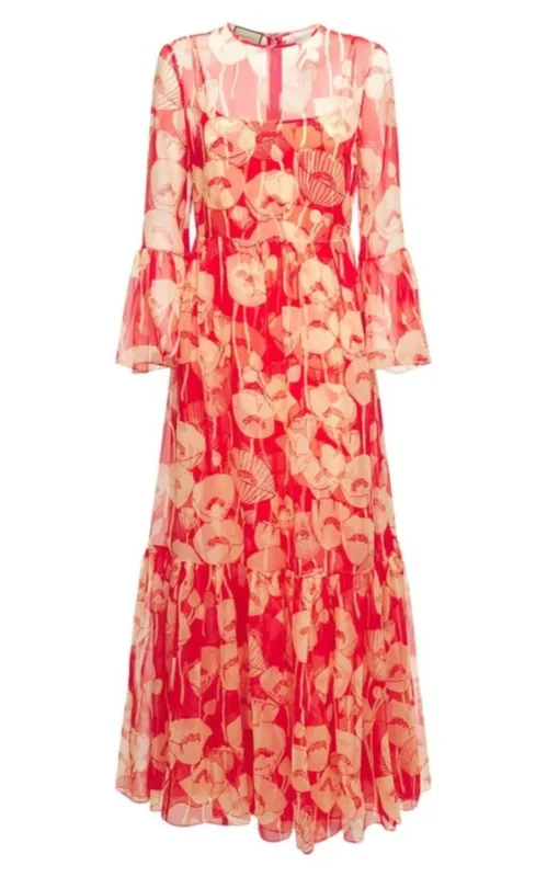 Poppy Silk Organza Maxi Dress sold by Runaway Catalog