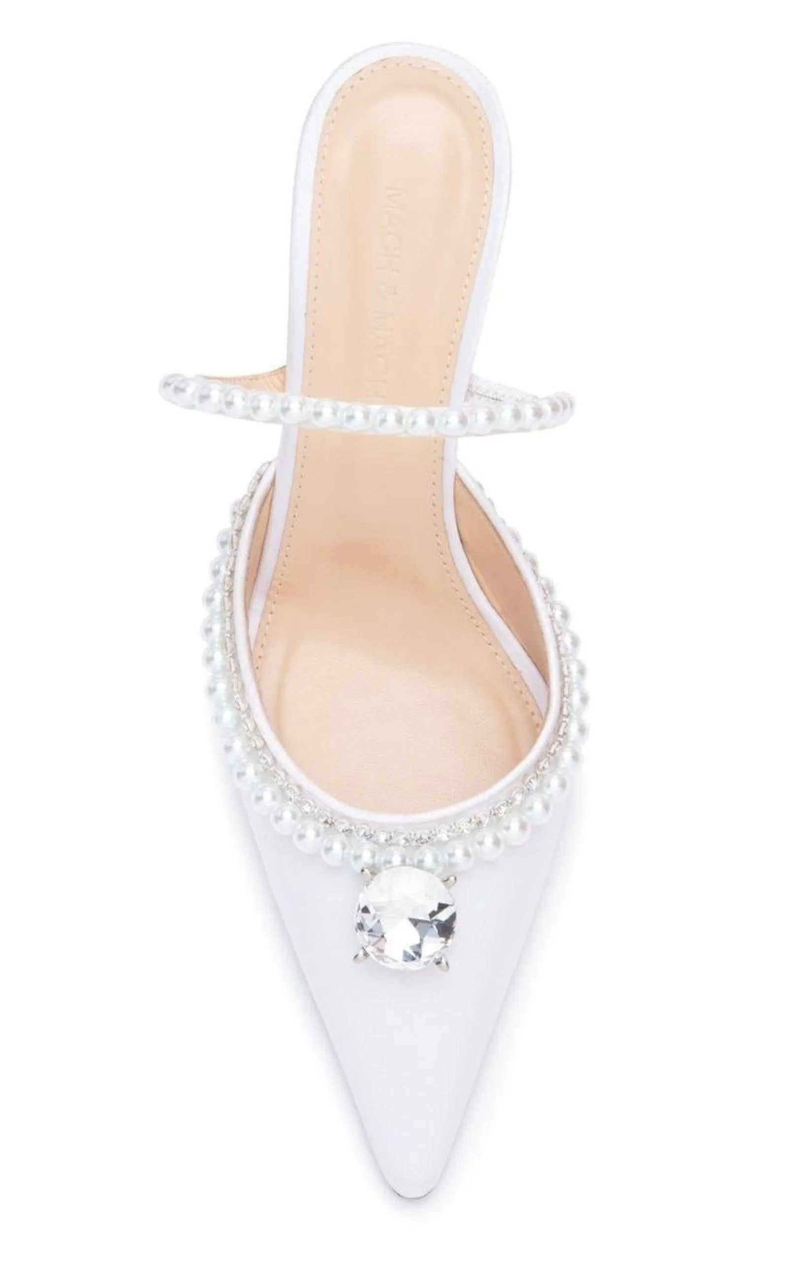 White Diamond & Pearl 65 Heels sold by Runaway Catalog product image thumbnail 2