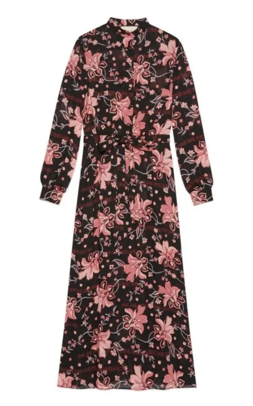 Floral-print Long Dress sold by Runaway Catalog