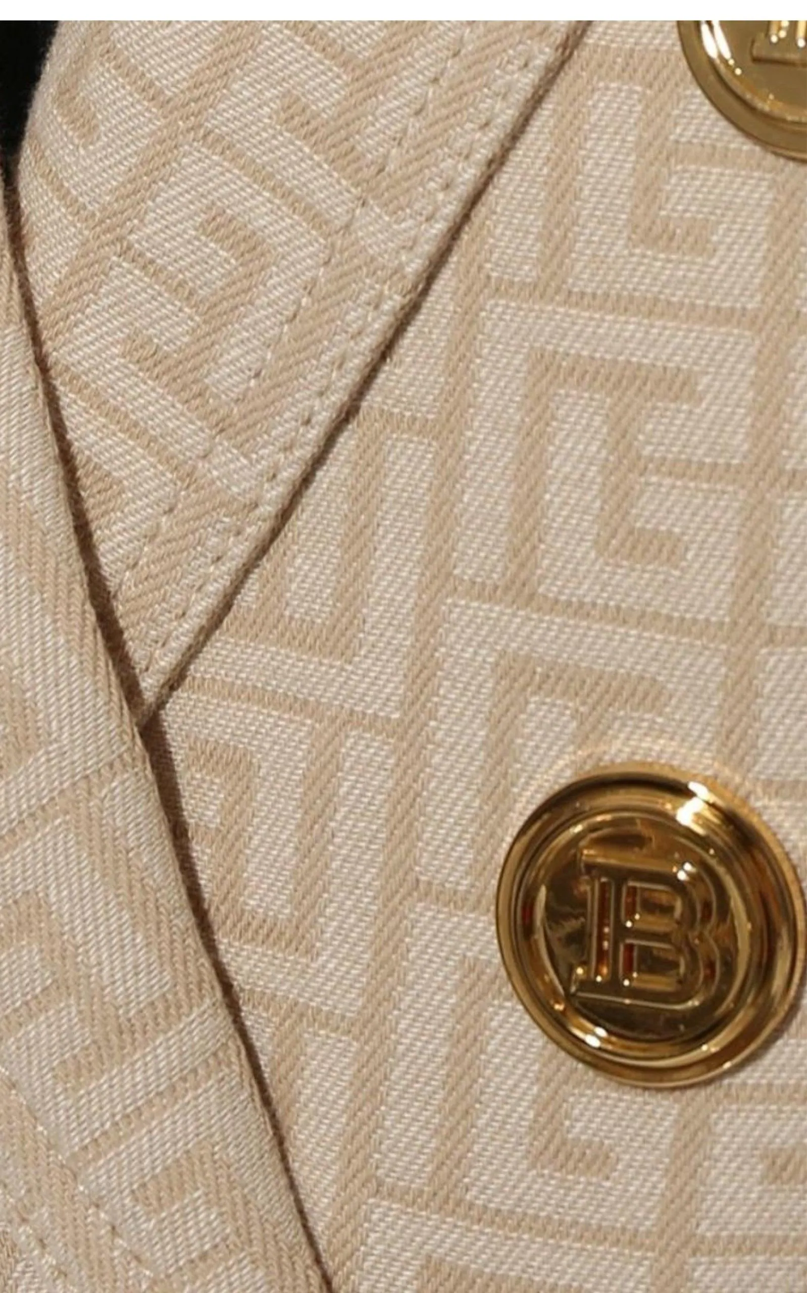 Monogram Jacquard Double Breasted Jacket sold by Runaway Catalog product image thumbnail 5