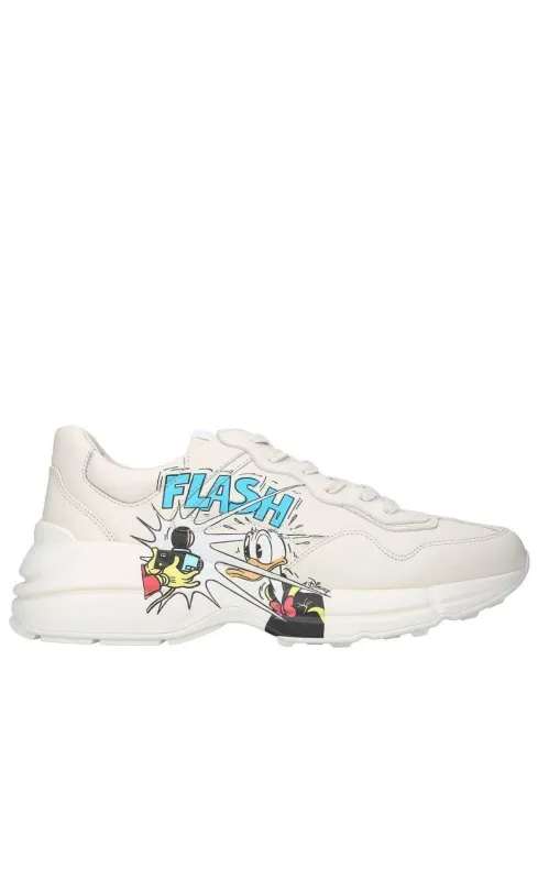 X Disney Donald Duck Rhyton Leather Sneaker sold by Runaway Catalog