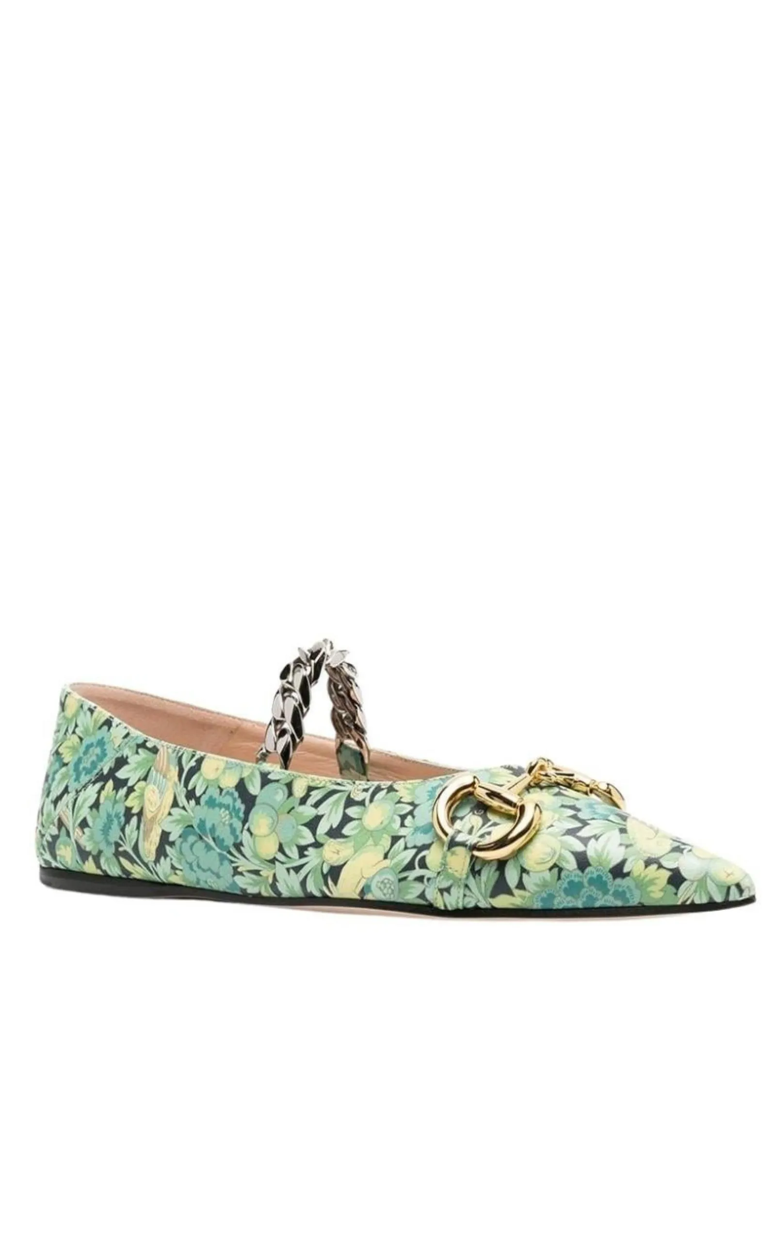 Floral Horsebit Ballerina Shoes sold by Runaway Catalog product image thumbnail 5