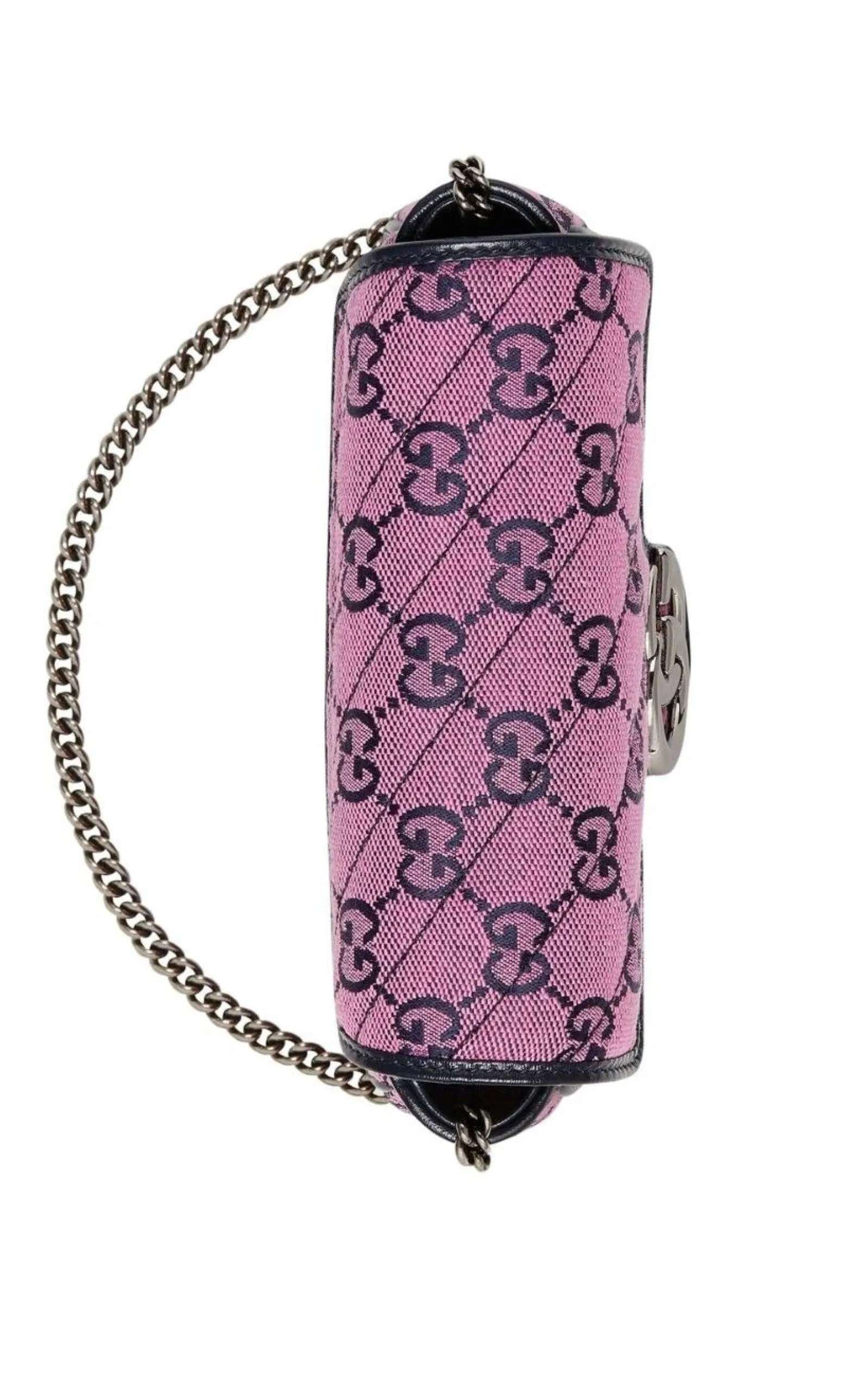 Pink GG Marmont Pink Super Mini Bag sold by Runaway Catalog product image thumbnail 4