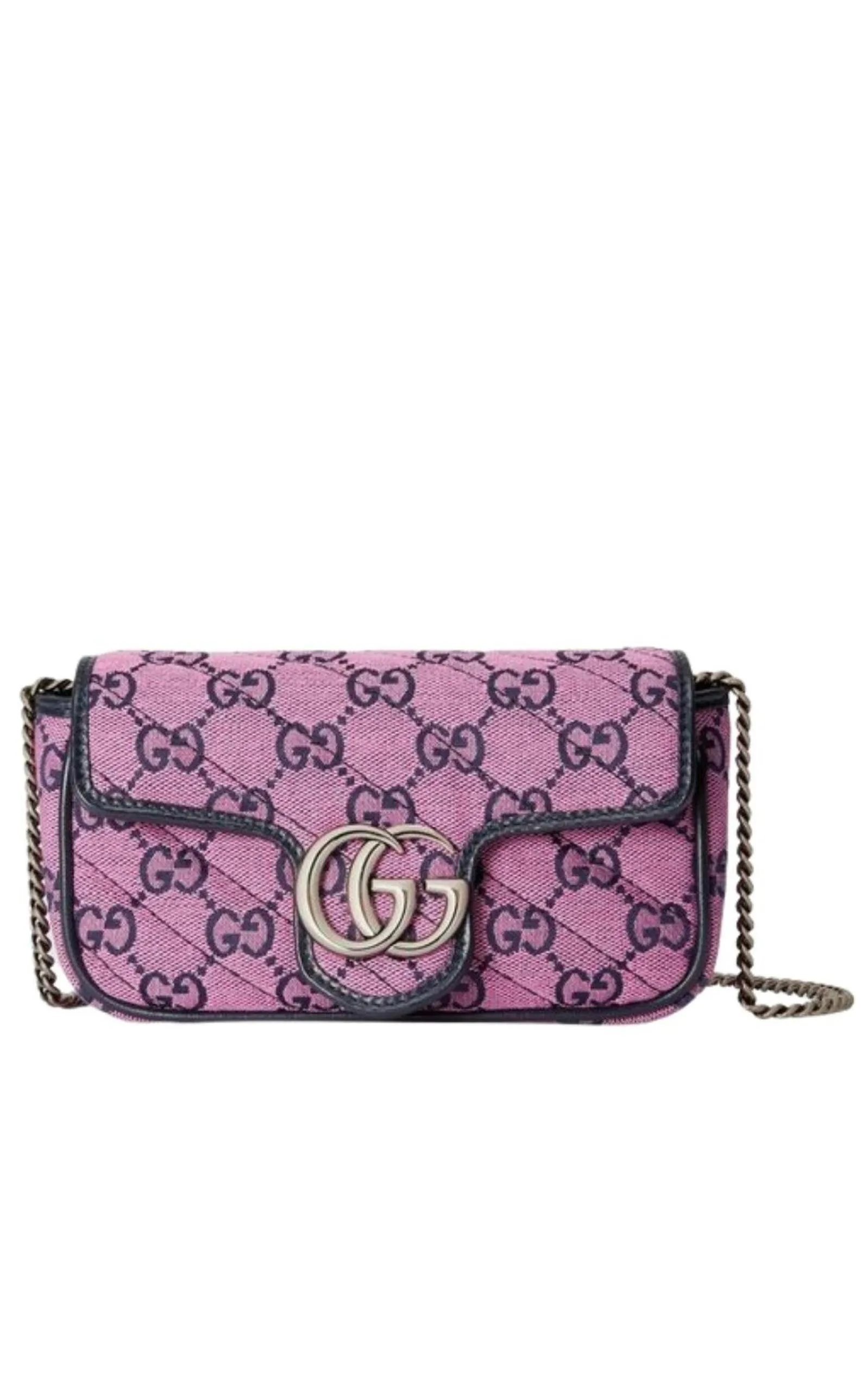 Pink GG Marmont Pink Super Mini Bag sold by Runaway Catalog