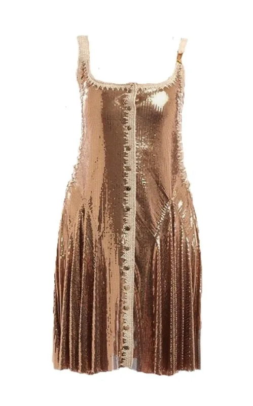 Gold Chainmail Dress sold by Runaway Catalog