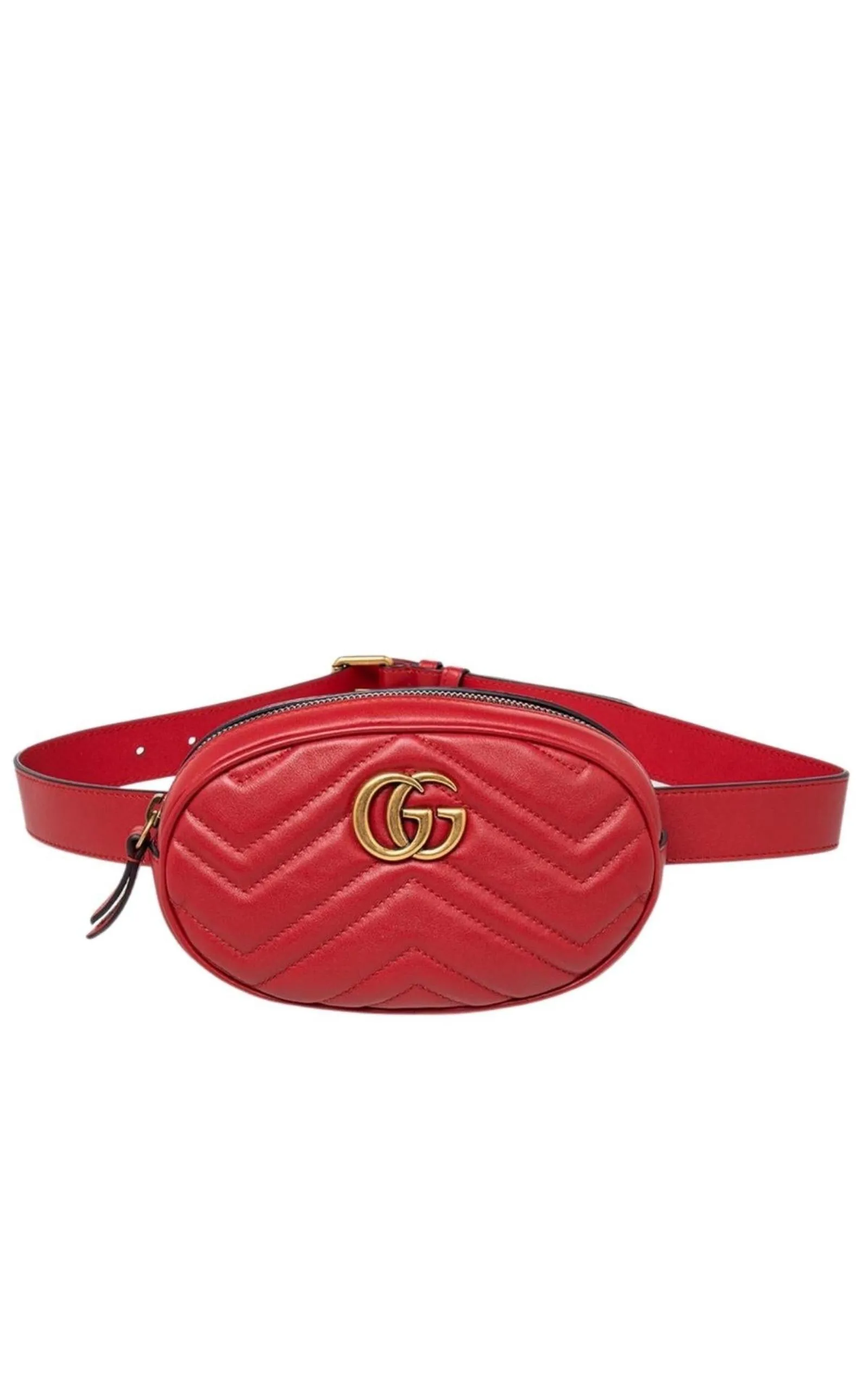 GG Marmont Matelassé Belt Bag 85 sold by Runaway Catalog