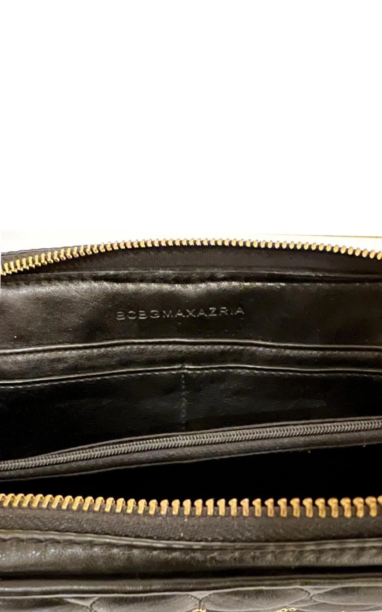 Black Leather Clutch sold by Runaway Catalog product image thumbnail 4