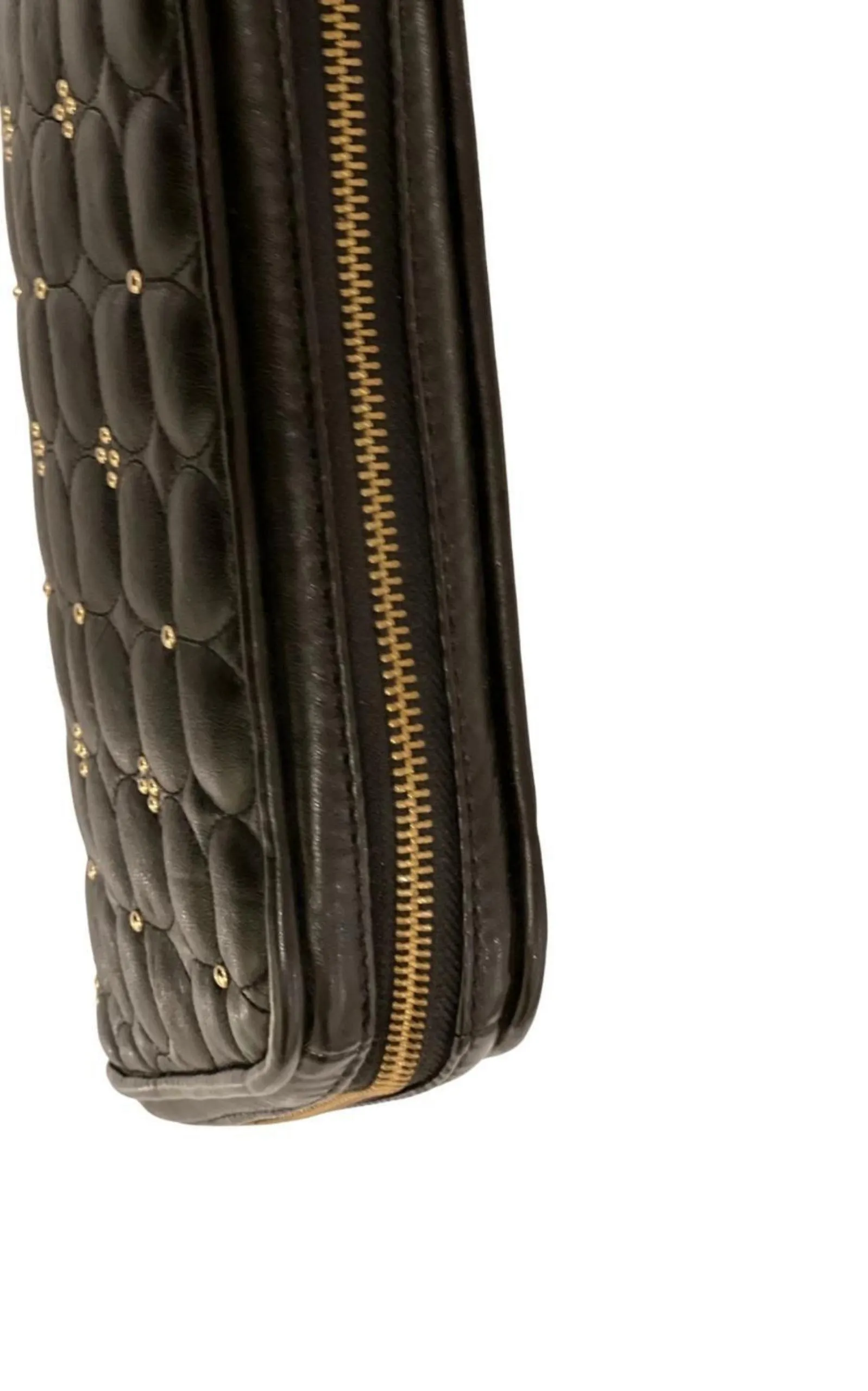 Black Leather Clutch sold by Runaway Catalog product image thumbnail 3