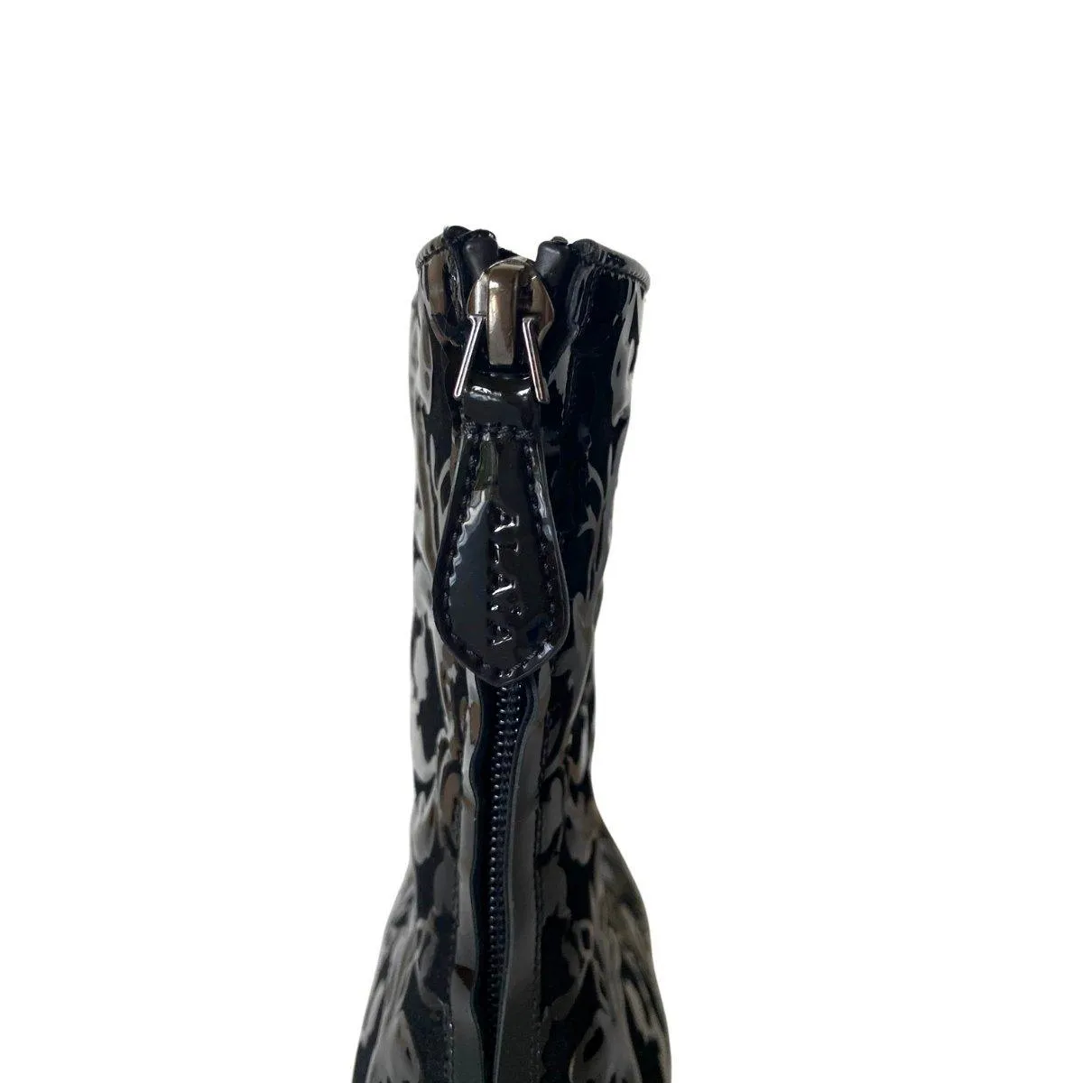 Black Patent Leather Ankle Boots sold by Runaway Catalog product image thumbnail 4