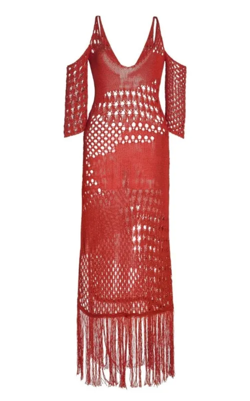 Octavia Crochet Knit Dress sold by Runaway Catalog