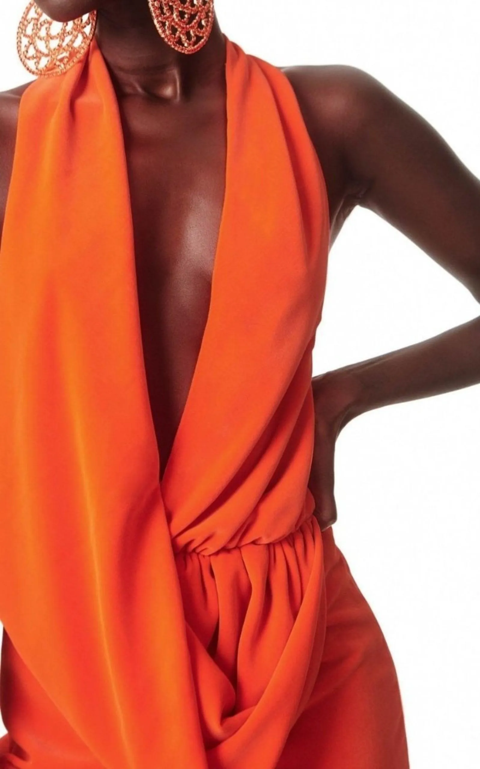 Draped Cowl Jumpsuit sold by Runaway Catalog product image thumbnail 5