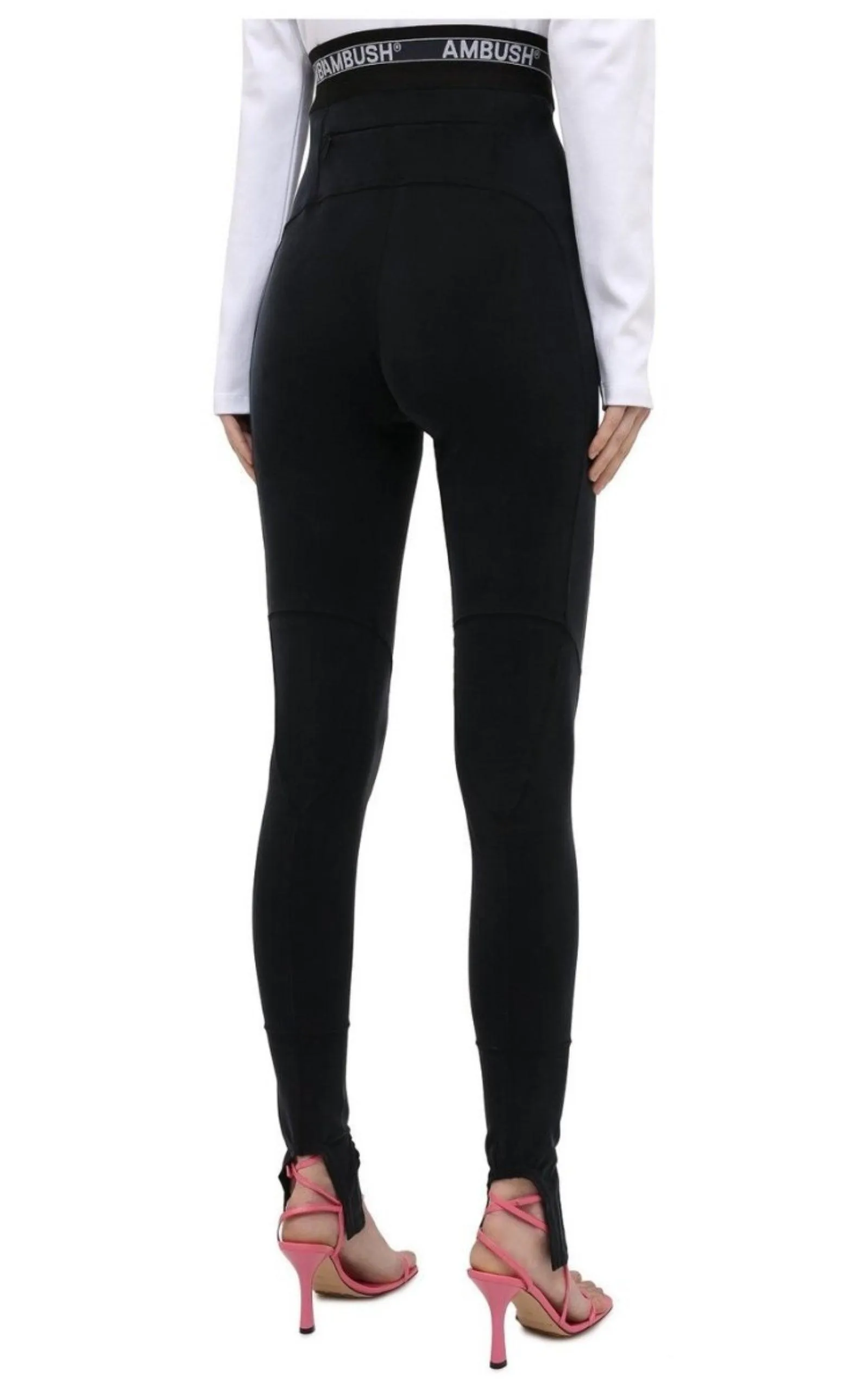Logo Waistband Leggings sold by Runaway Catalog product image thumbnail 4