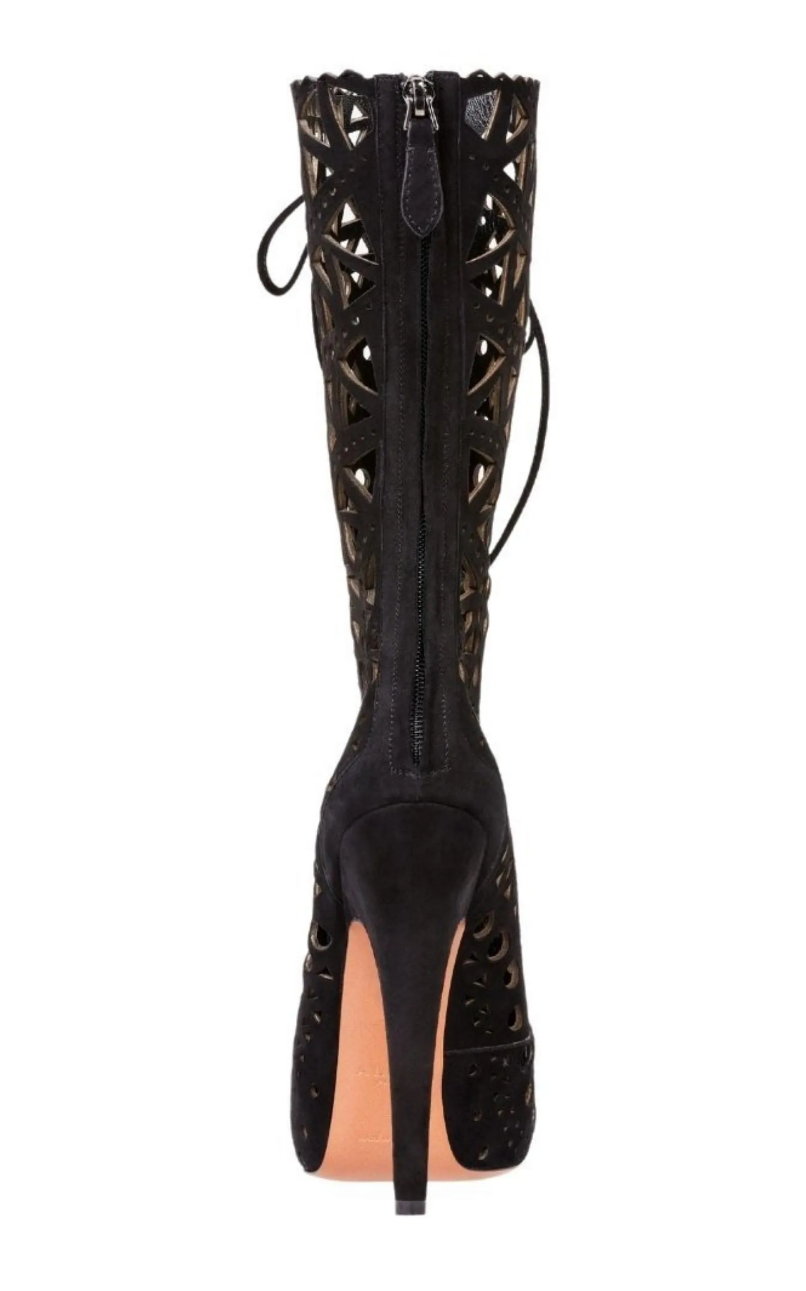 Mid Calf Stiletto Boots sold by Runaway Catalog product image thumbnail 4