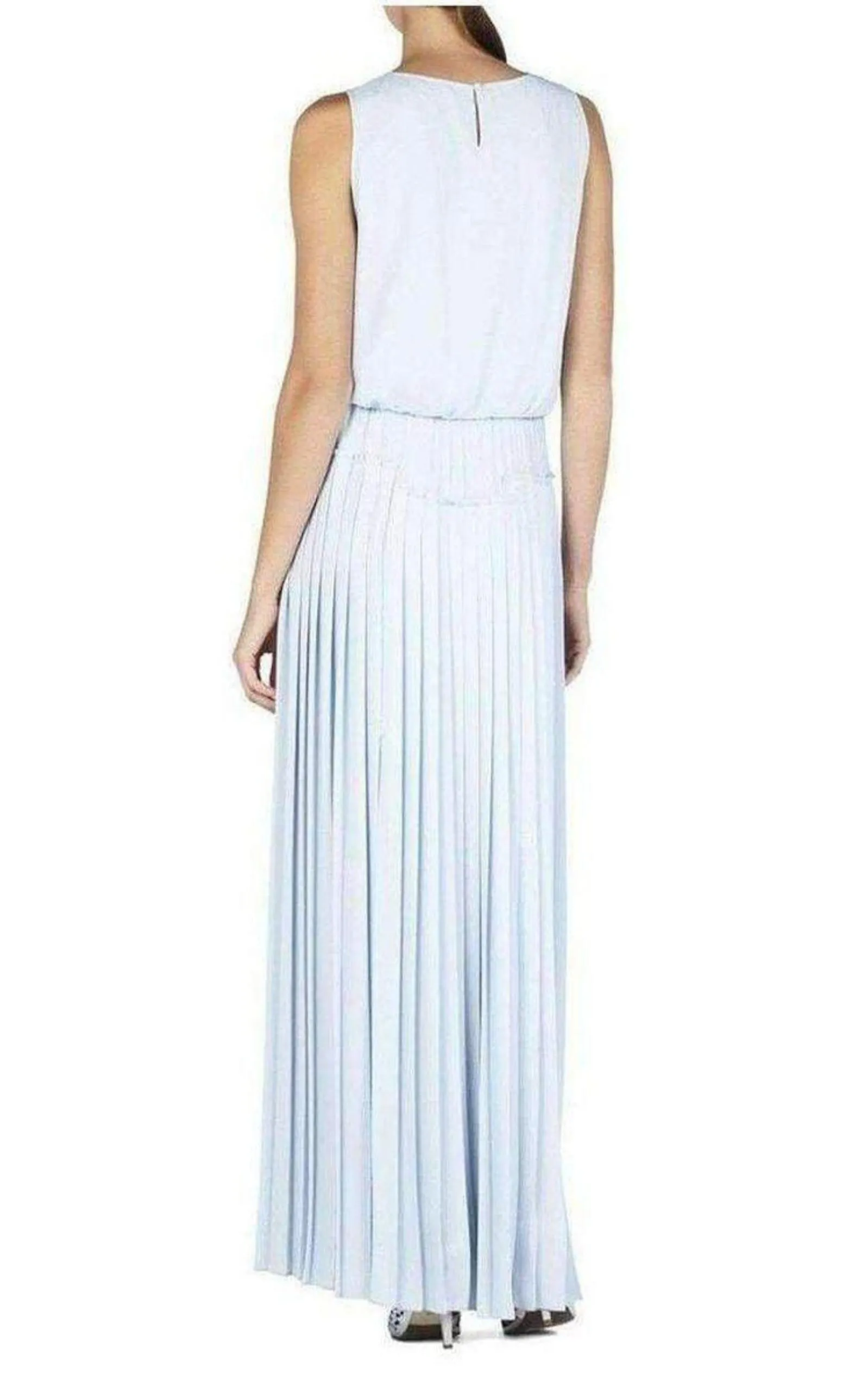 Jenine High Split Pleated Skirt Maxi Dress sold by Runaway Catalog product image thumbnail 3