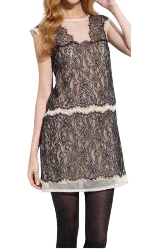 Organza Lace Sheer Sleeveless Dress sold by Runaway Catalog