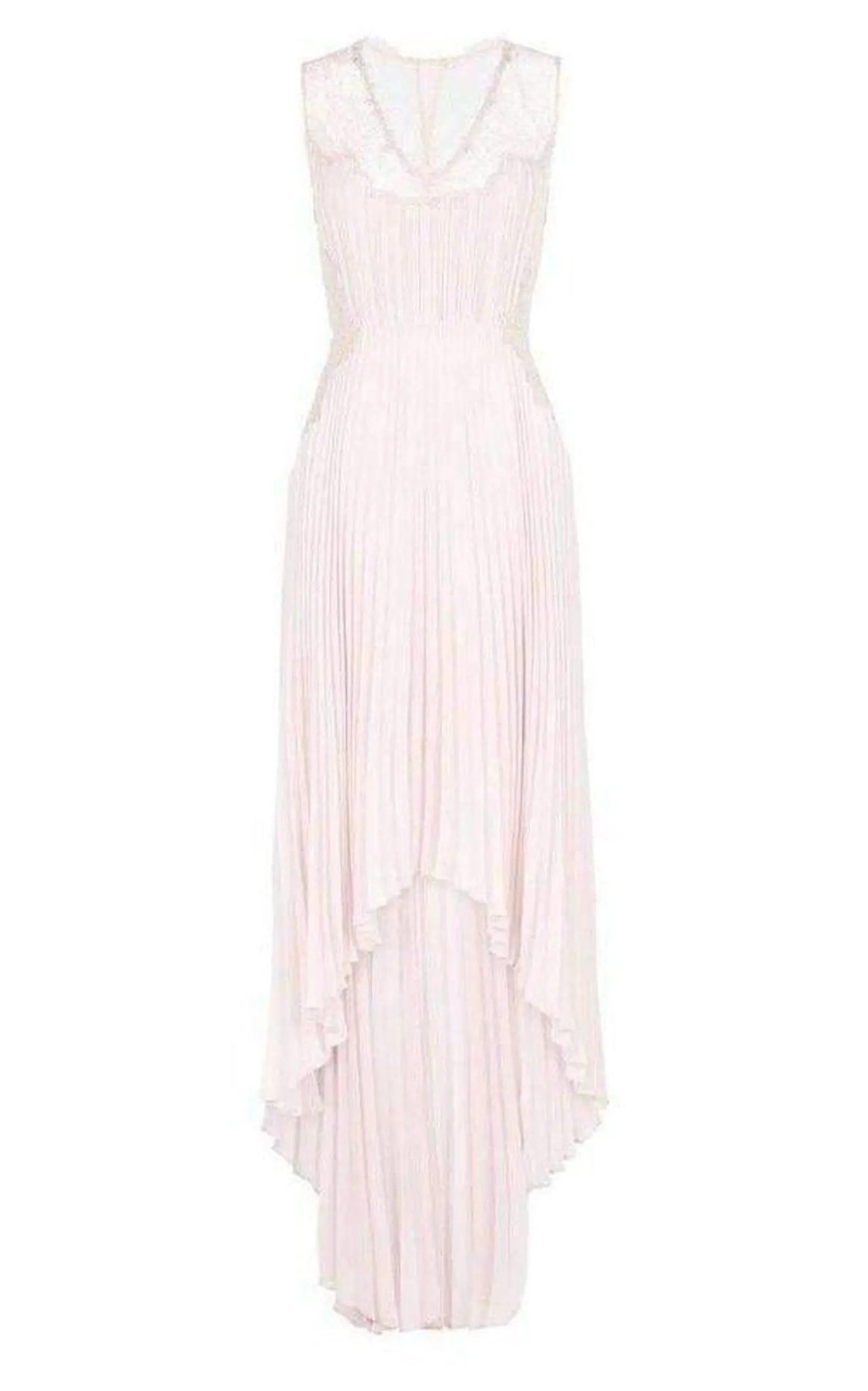 Angelea Pleated High Low Dress sold by Runaway Catalog