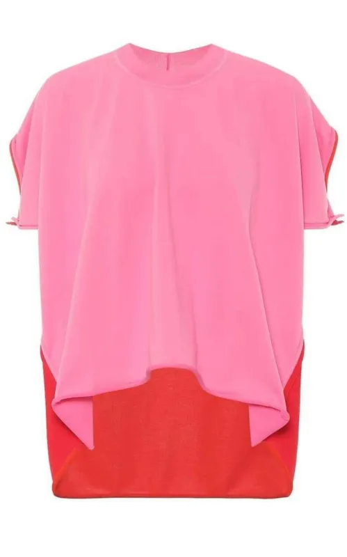 Two-tone Jersey T-shirt made by Bottega Veneta