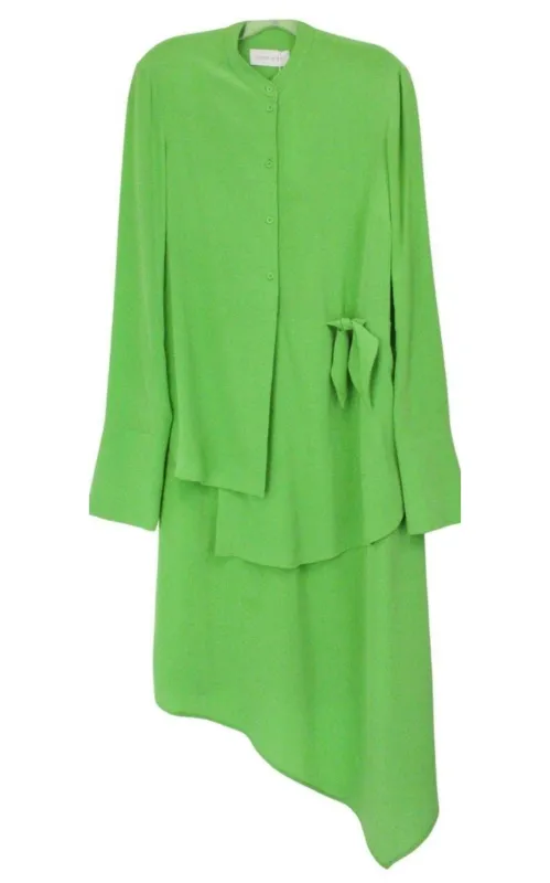 Devla Silk Asymmetric Dress sold by Runaway Catalog