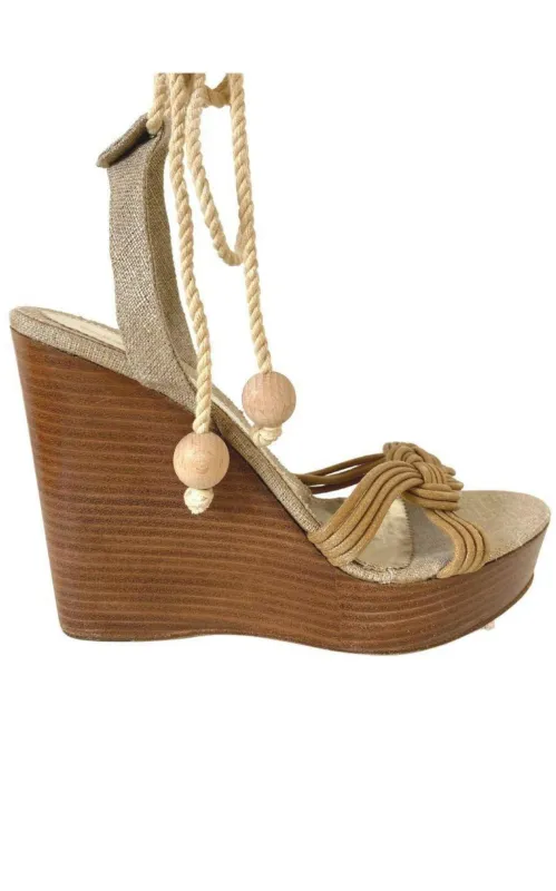 Canvas Wedge Sandal sold by Runaway Catalog