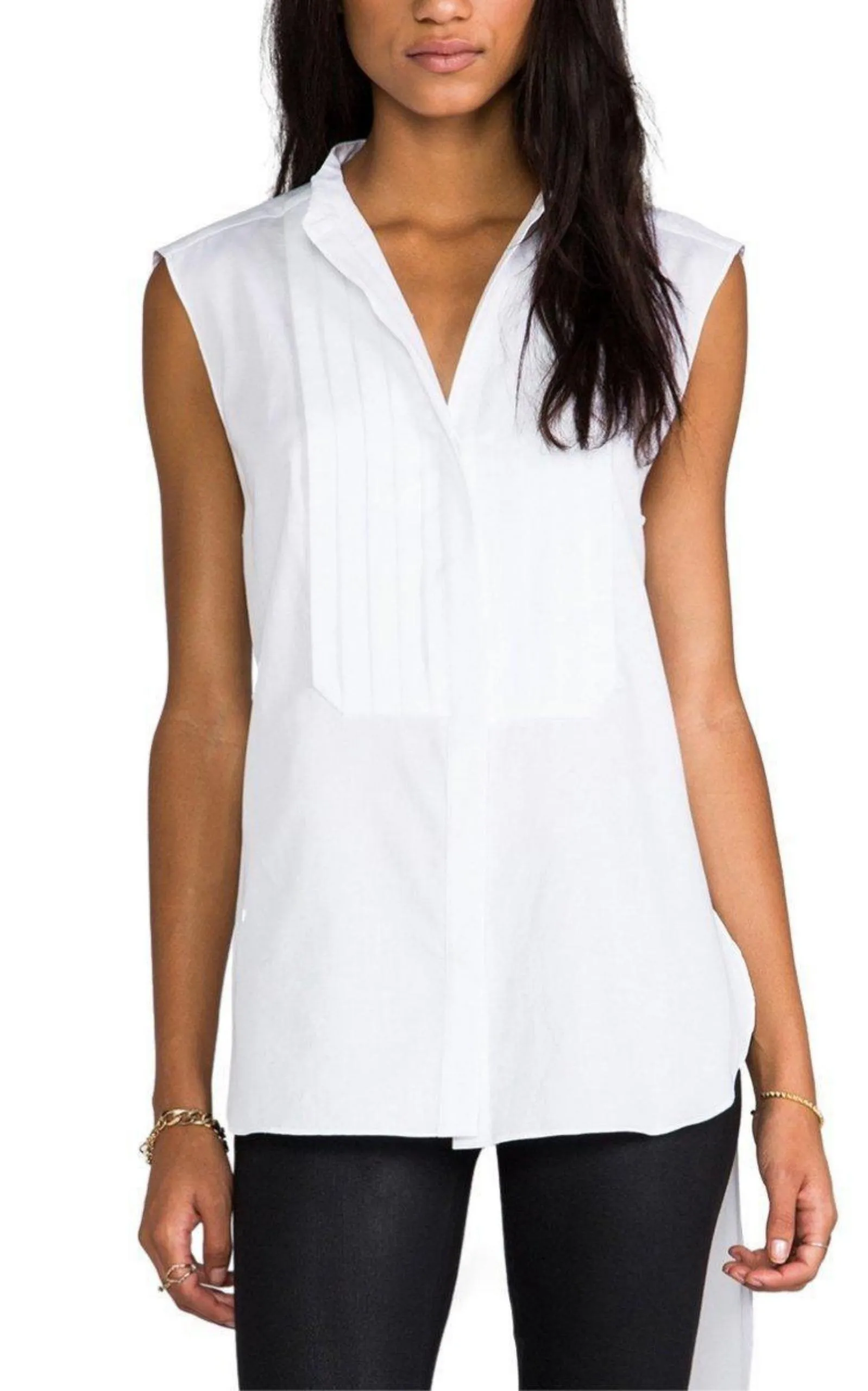 White Silk Callista Top sold by Runaway Catalog product image thumbnail 4