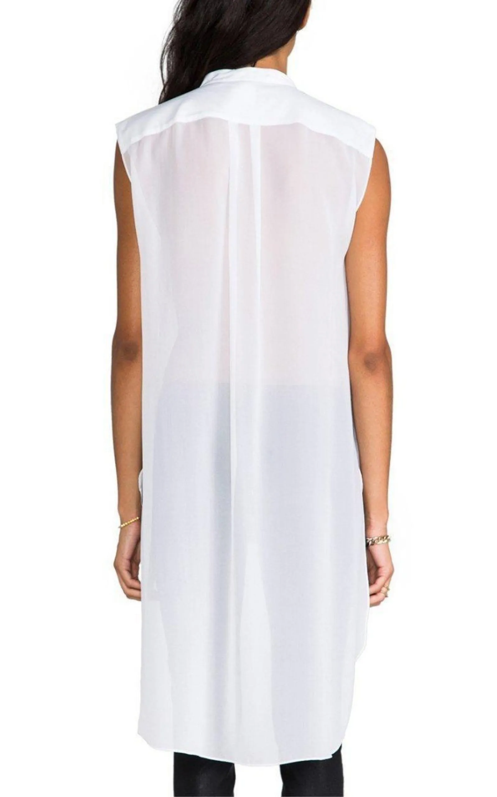 White Silk Callista Top sold by Runaway Catalog product image thumbnail 2