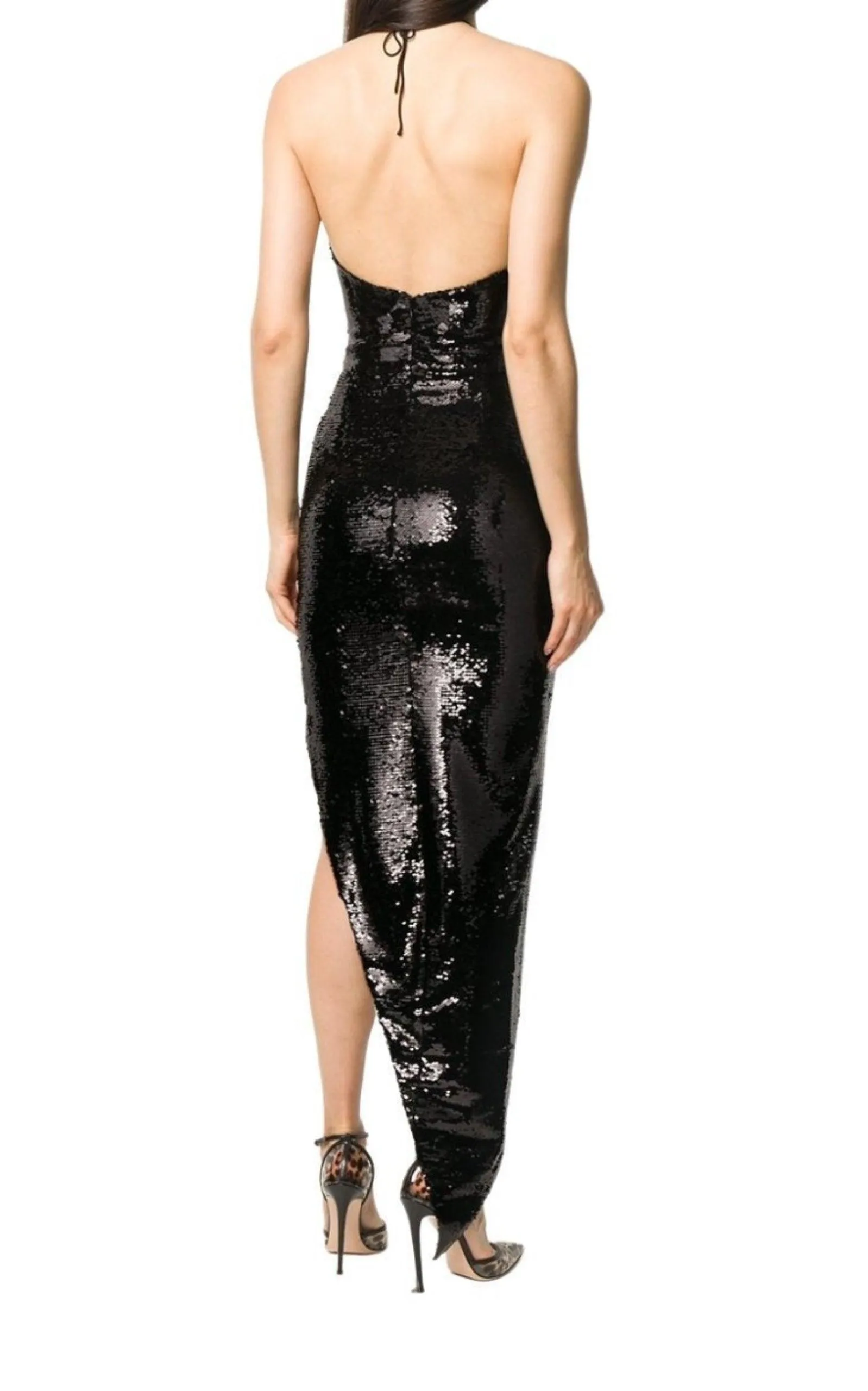 Sequin Embellished Asymmetric Dress sold by Runaway Catalog product image thumbnail 3