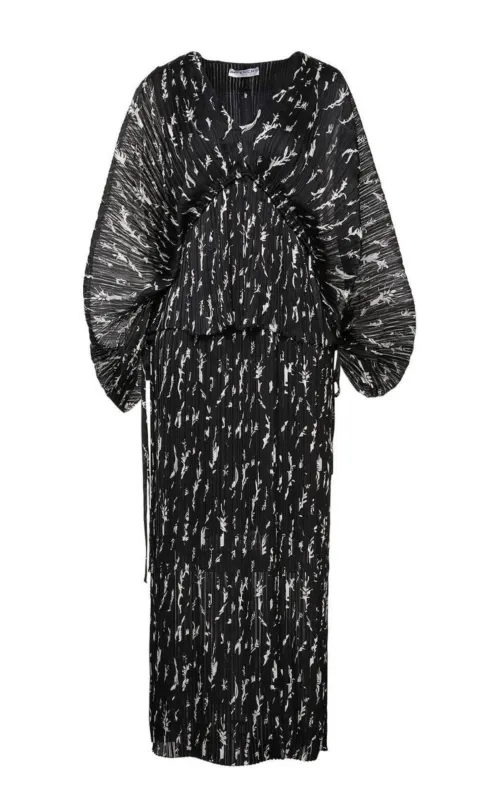 Pleated Maxi Dress sold by Runaway Catalog