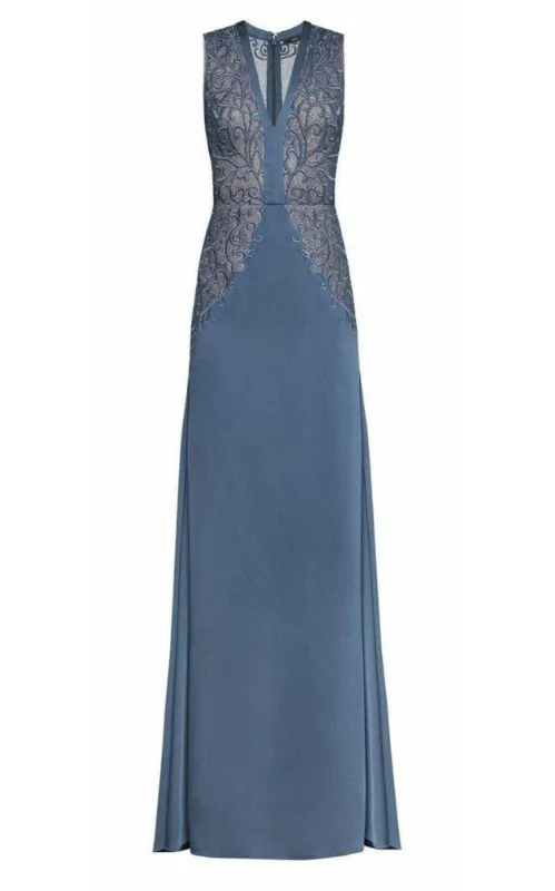 Lace Embroidered Satin Gown sold by Runaway Catalog