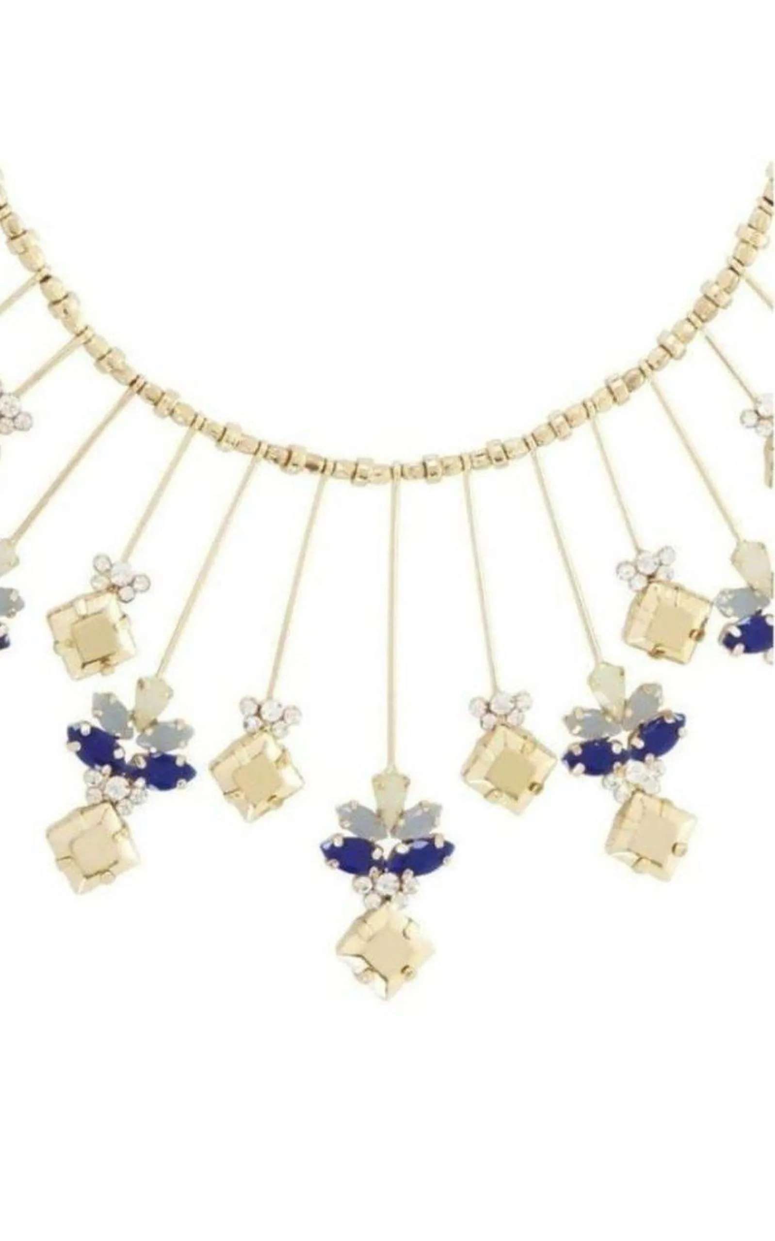 Square Stone Sunburst Necklace sold by Runaway Catalog product image thumbnail 3