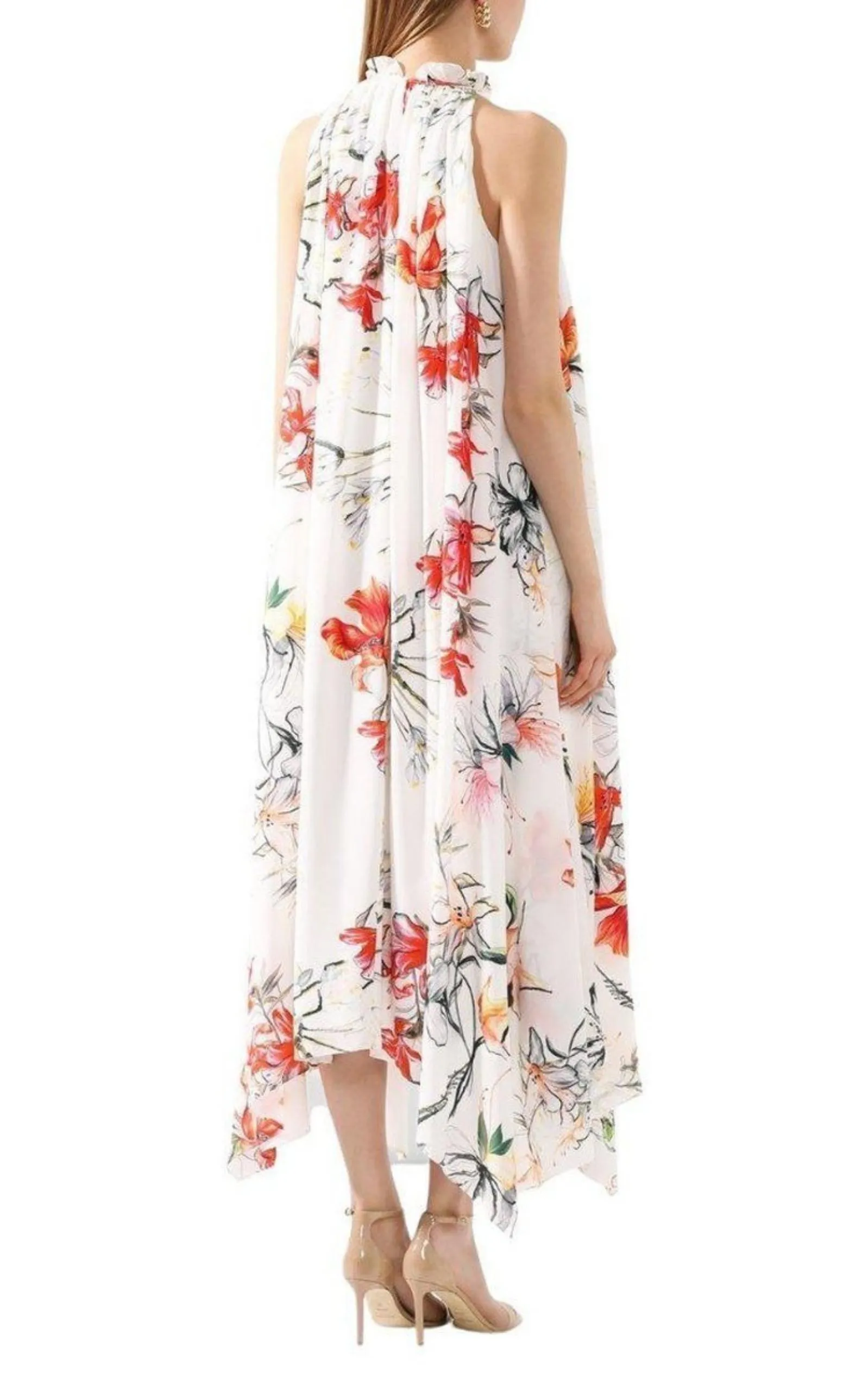 Endangered Flower Print Sleeveless Dress sold by Runaway Catalog product image thumbnail 3