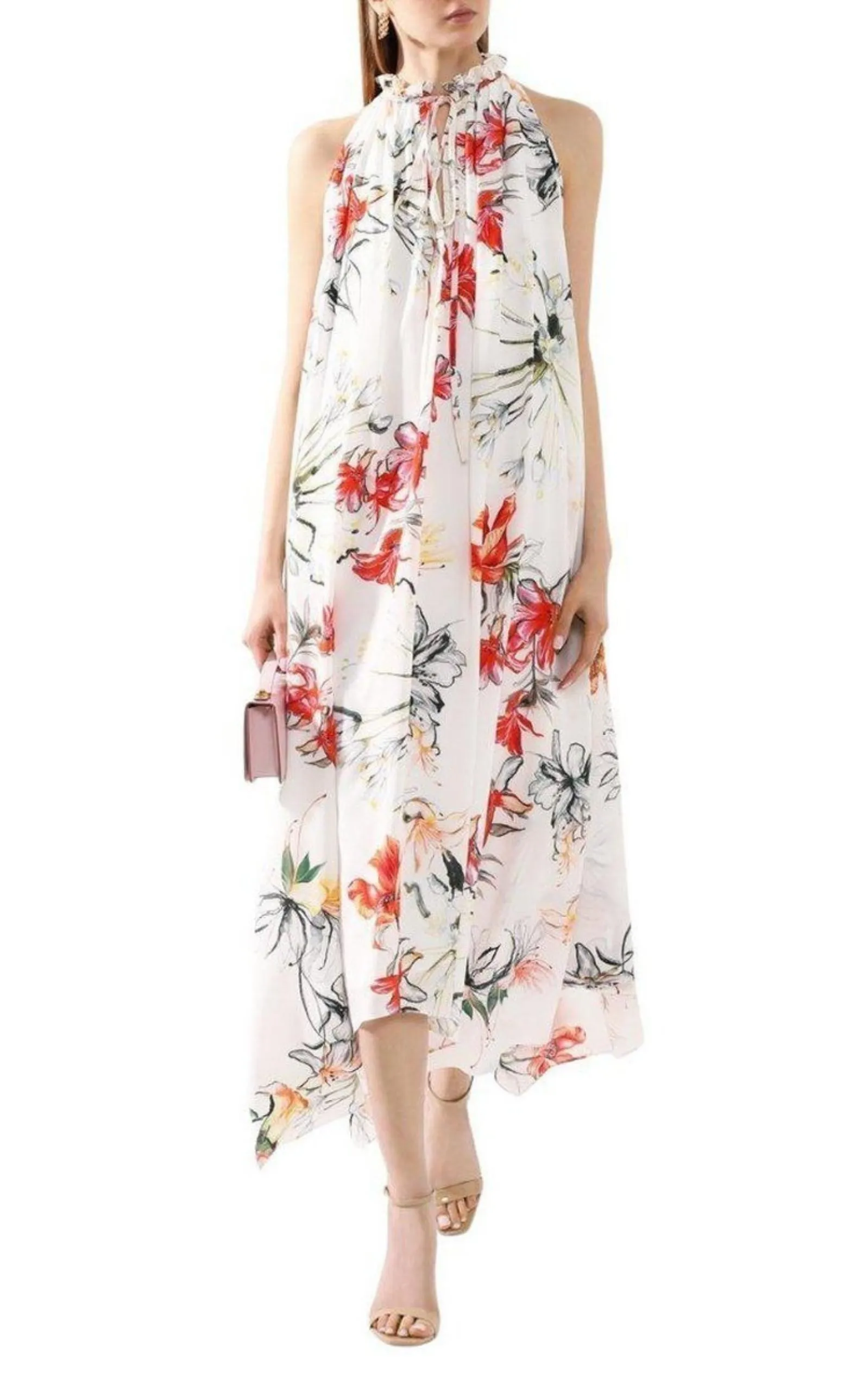 Endangered Flower Print Sleeveless Dress sold by Runaway Catalog product image thumbnail 4