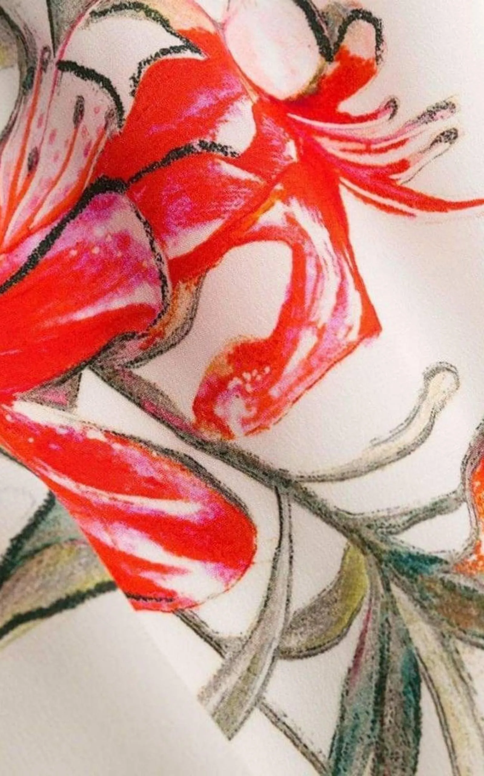 Endangered Flower Print Sleeveless Dress sold by Runaway Catalog product image thumbnail 5