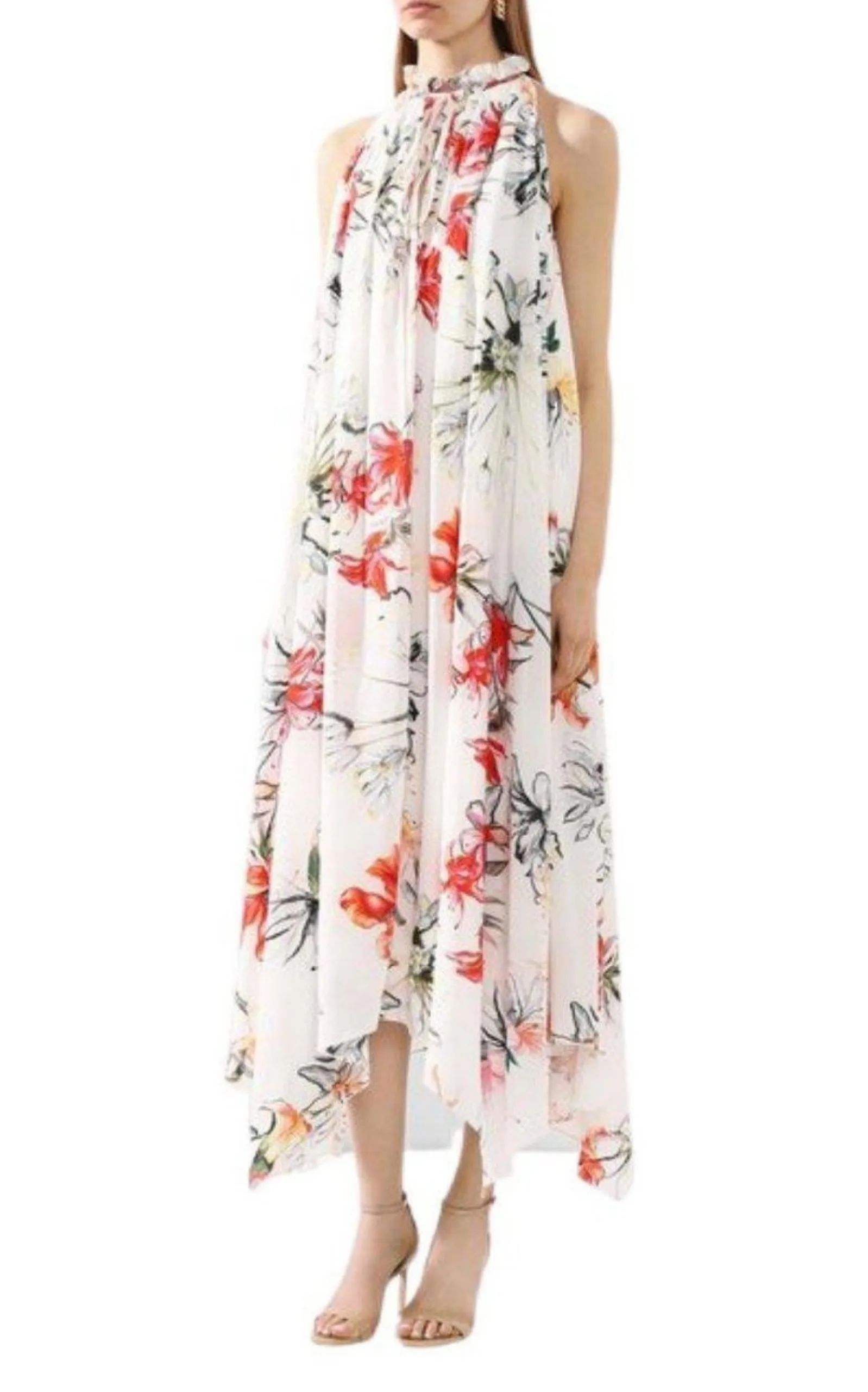 Endangered Flower Print Sleeveless Dress sold by Runaway Catalog product image thumbnail 2